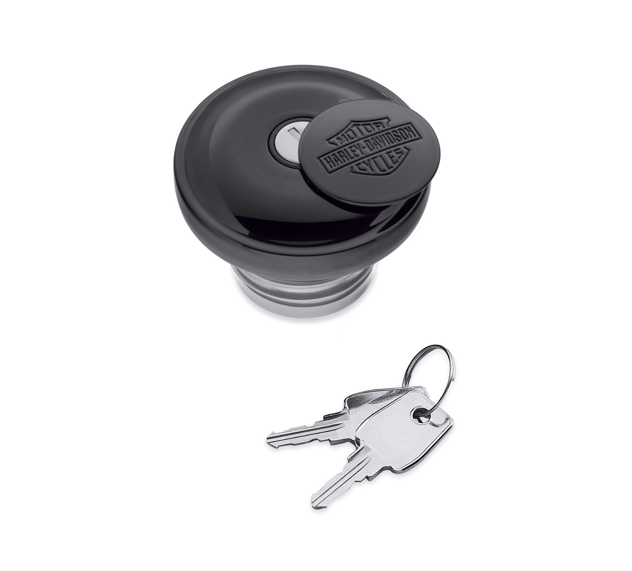 Bar & Shield Logo Self-Locking Fuel Cap