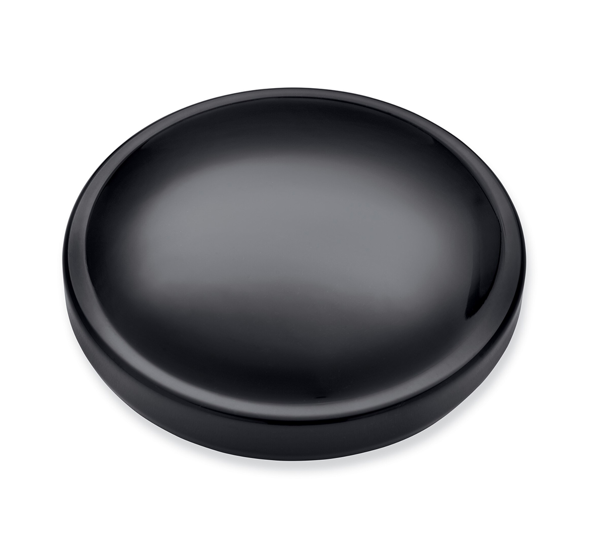 Gloss Black Left Side Fuel Tank Cap