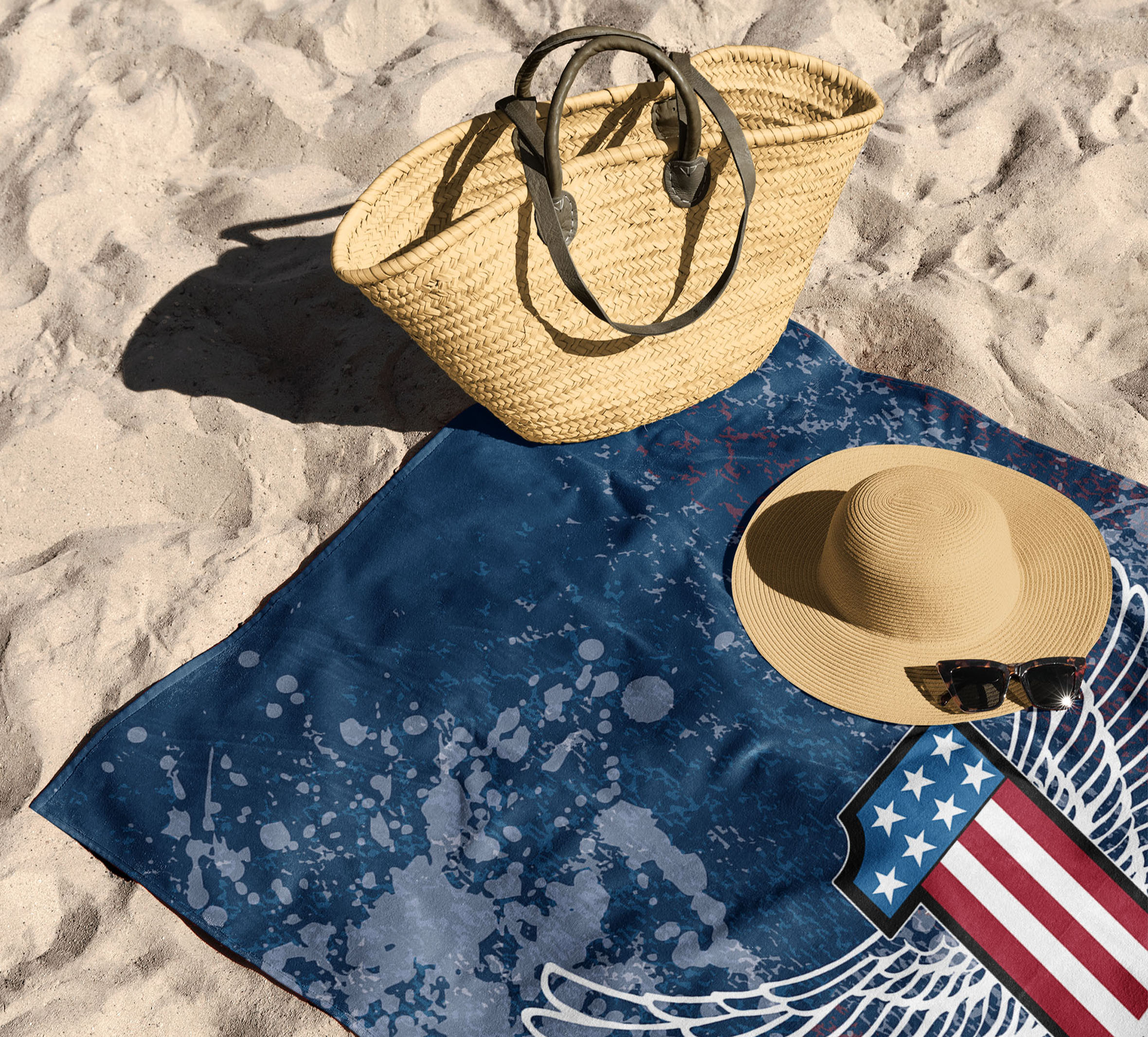 American Wings Microfiber Beach Towel
