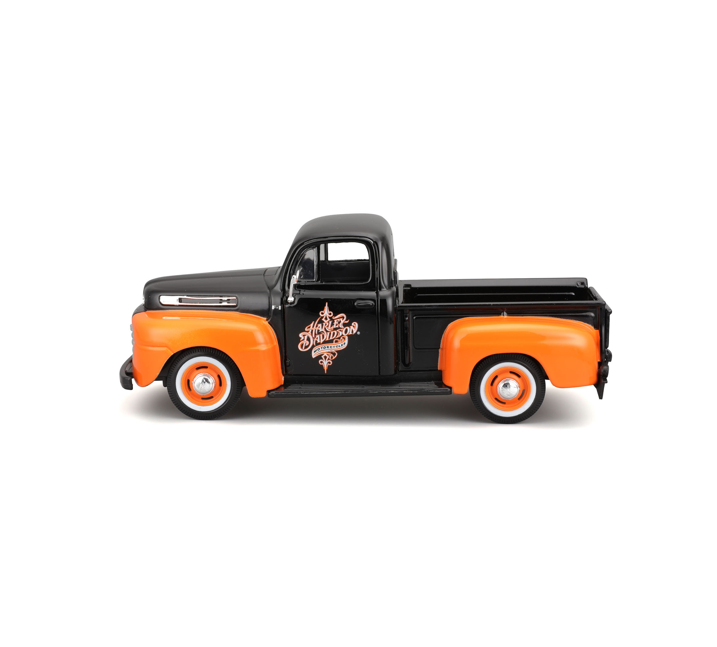 H-D '58 FLH Duo Glide + '48 Ford F-1