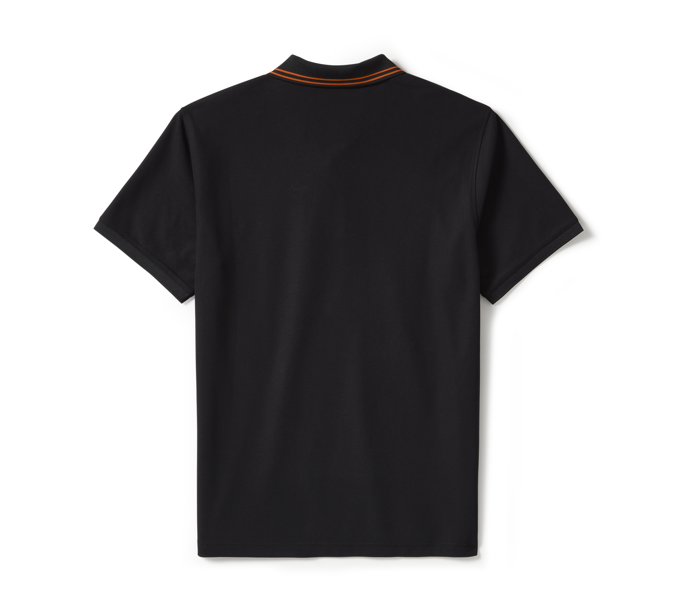 Men's Bar & Shield Solid Pique Polo