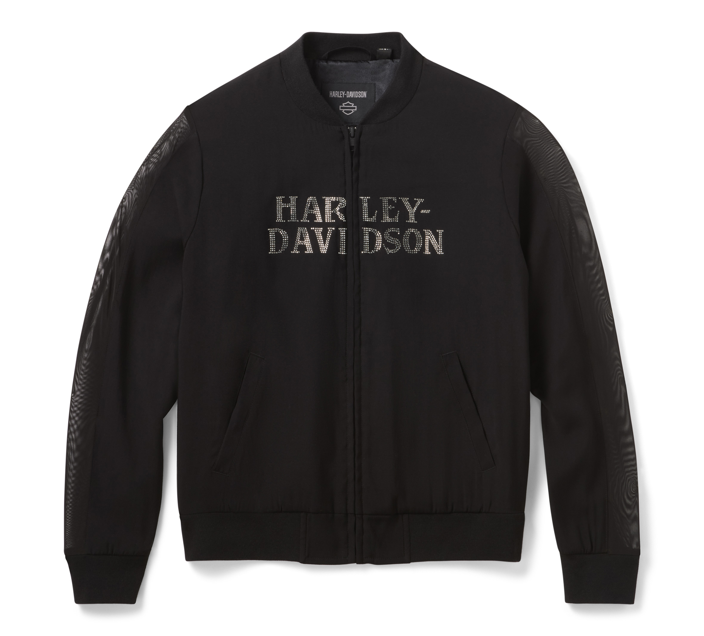 Willie G Skull Bling Bomber para mujer