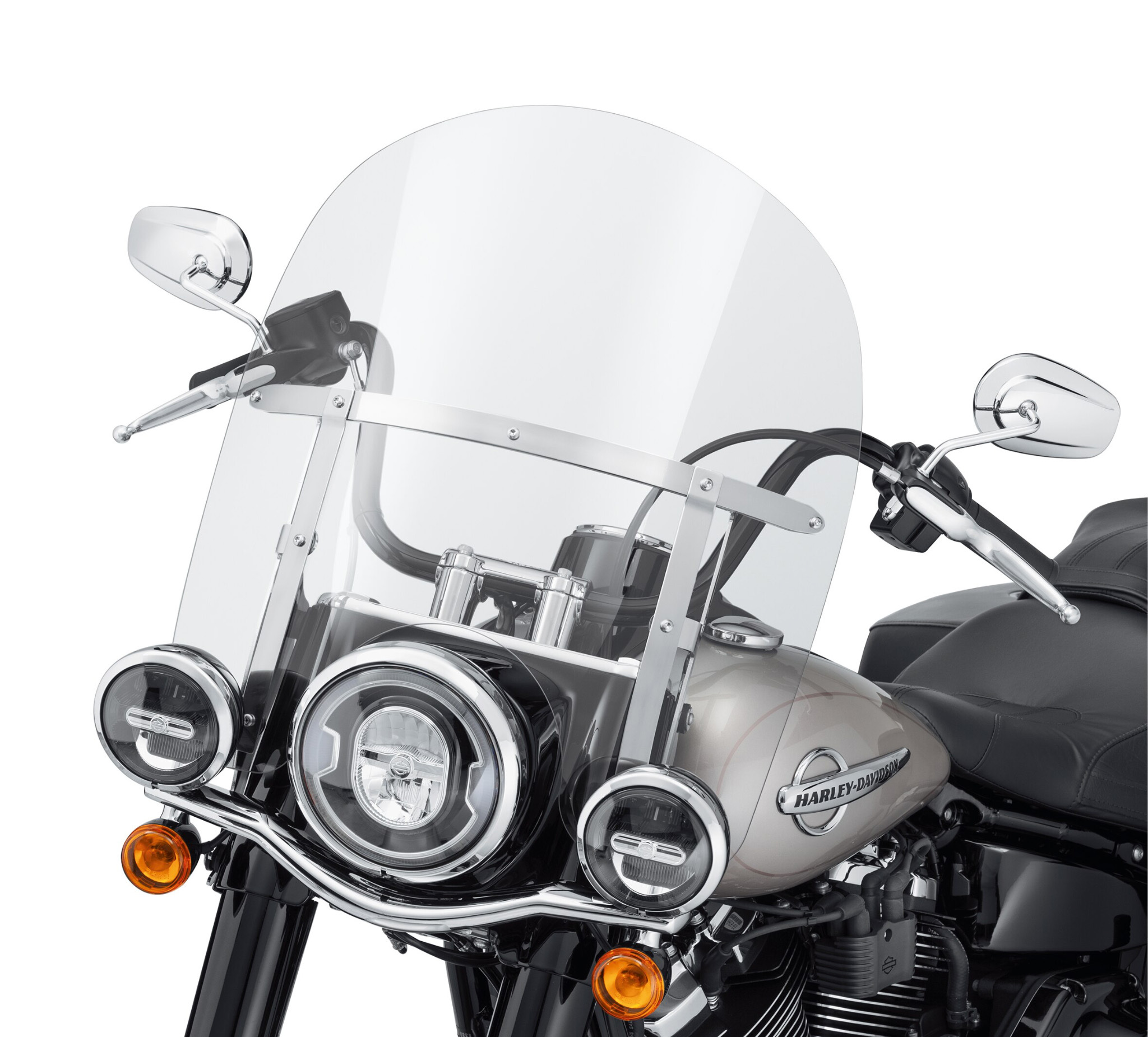 King-Size H-D Detachables 18 in. Windshield