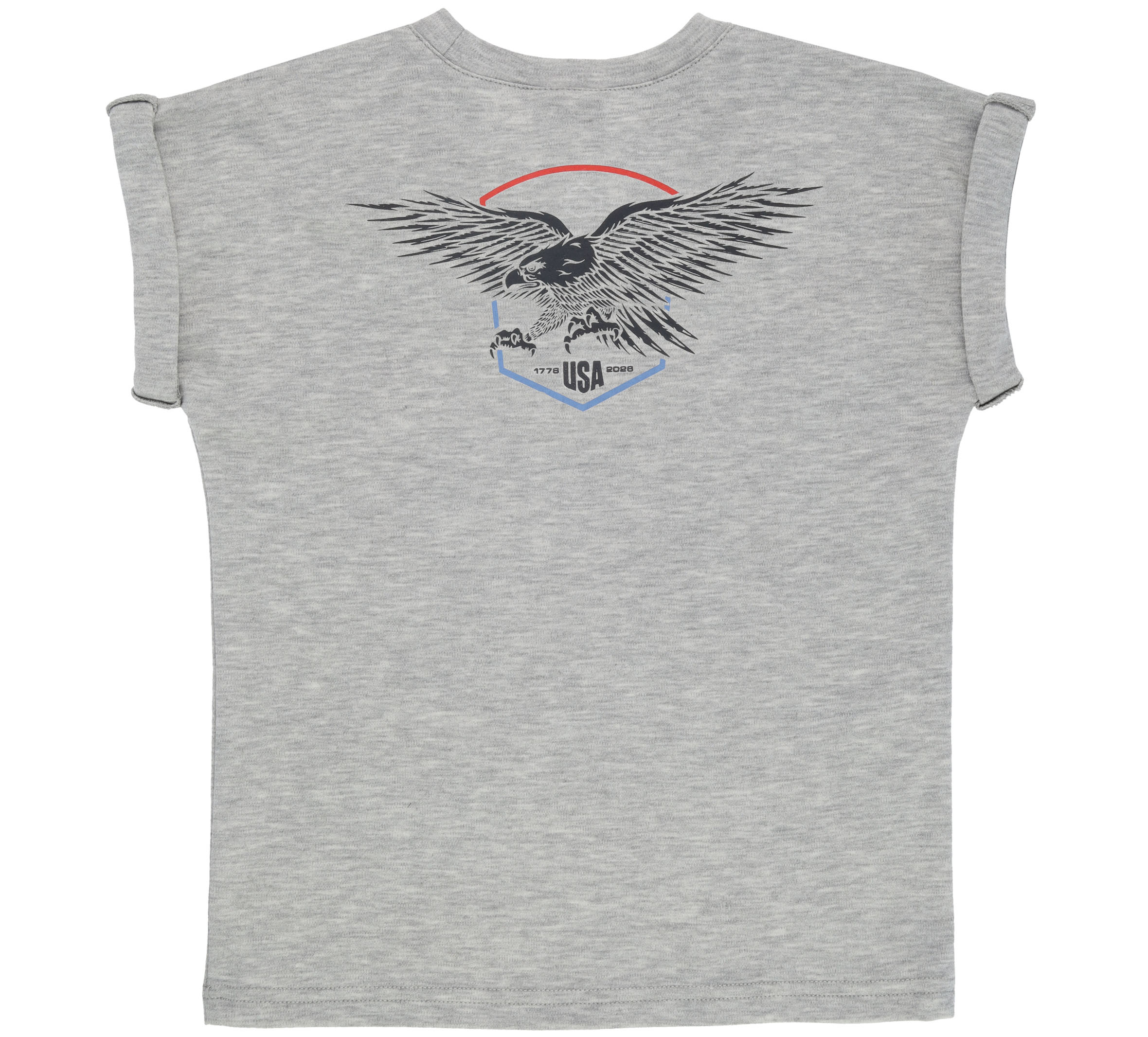 Boys Toddler Muscle Tee with Rolled Cuffs