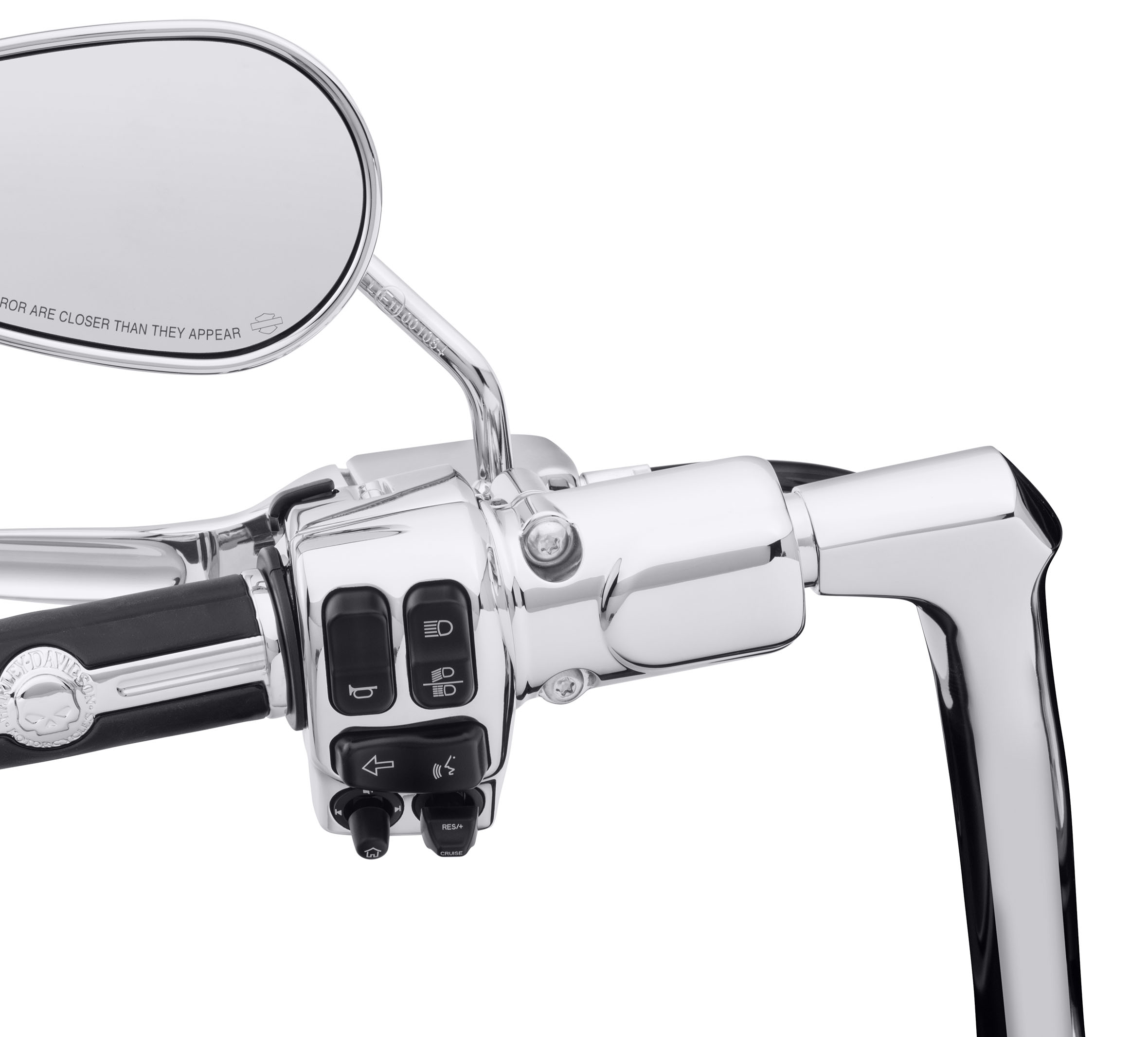 Chrome Clutch Bracket & Master Cylinder Reservoir Kit