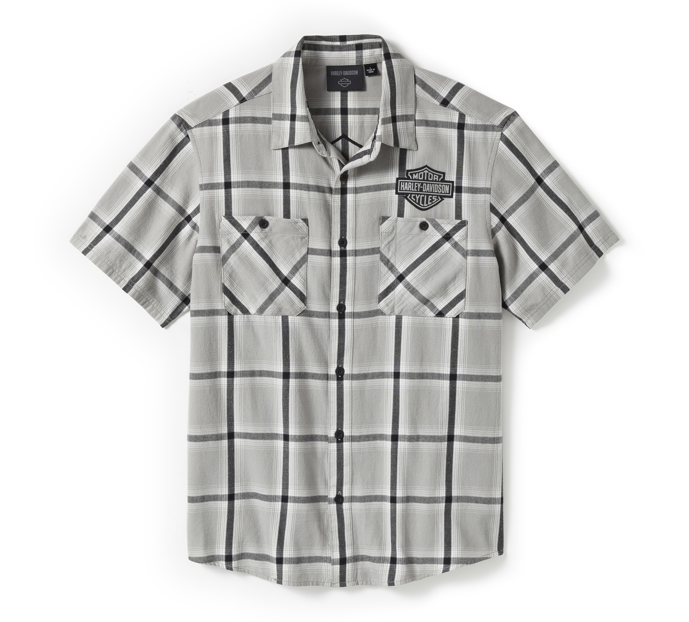 Men's Bar & Shield Staple Short Sleeve Shirt