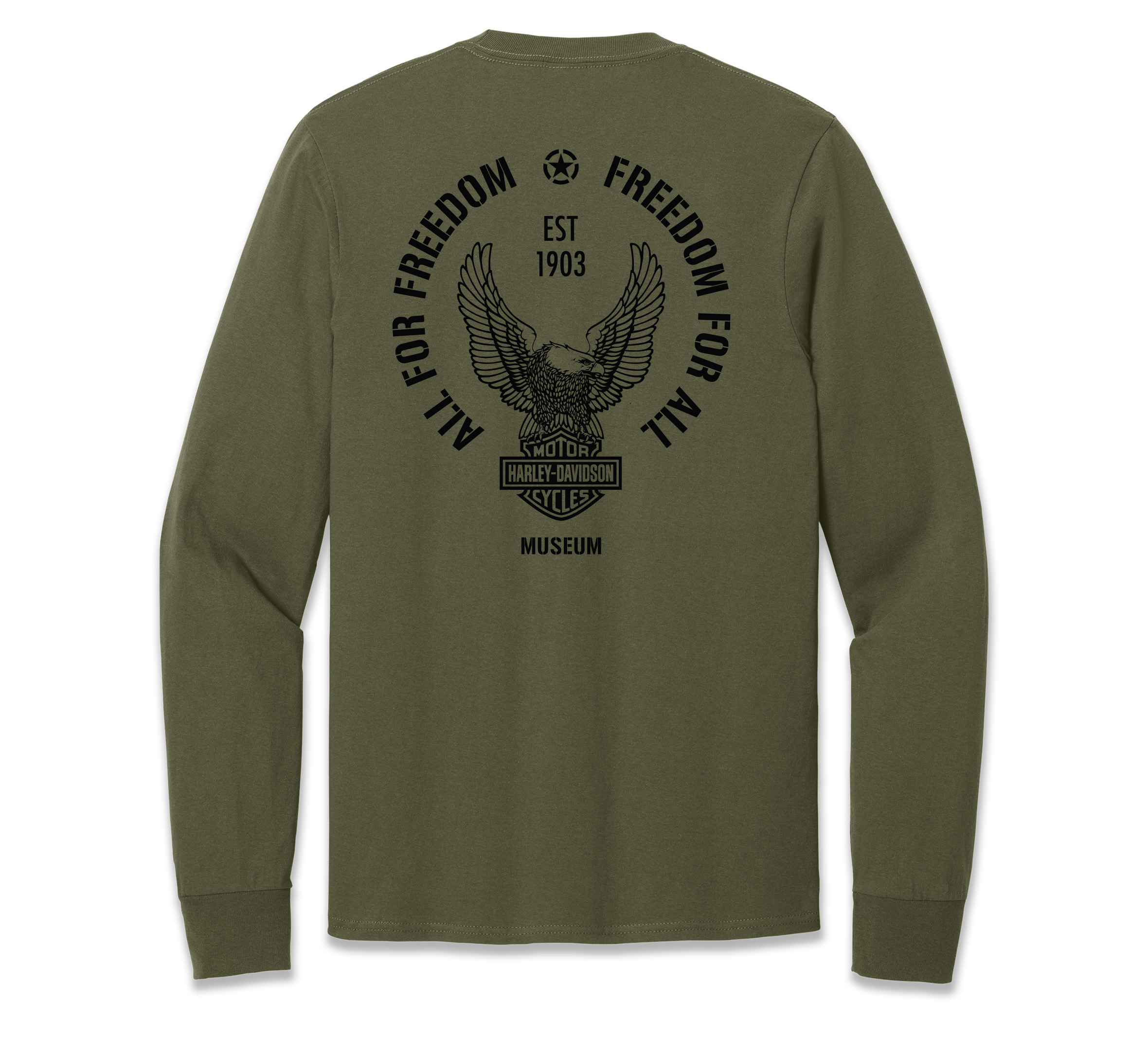 All for Freedom Long Sleeve Tee | Harley-Davidson USA