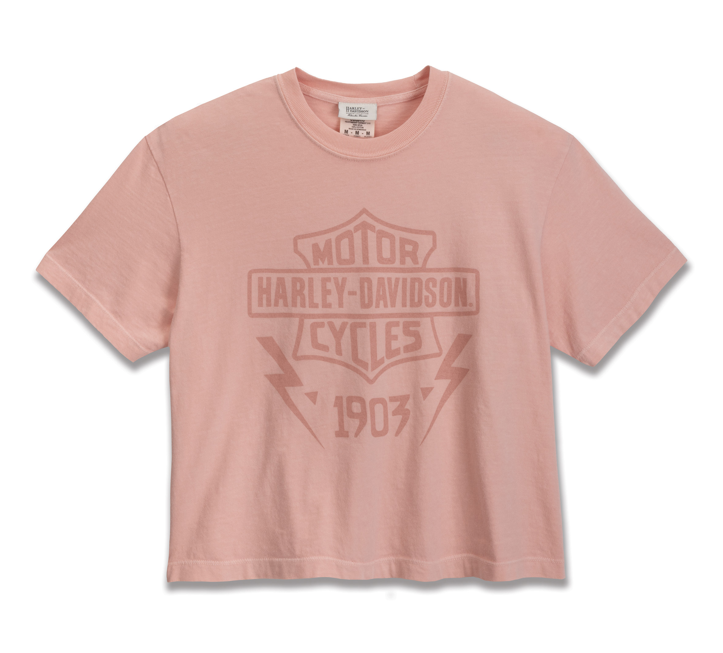 Women's Bar & shield Lightning Bolt Tee