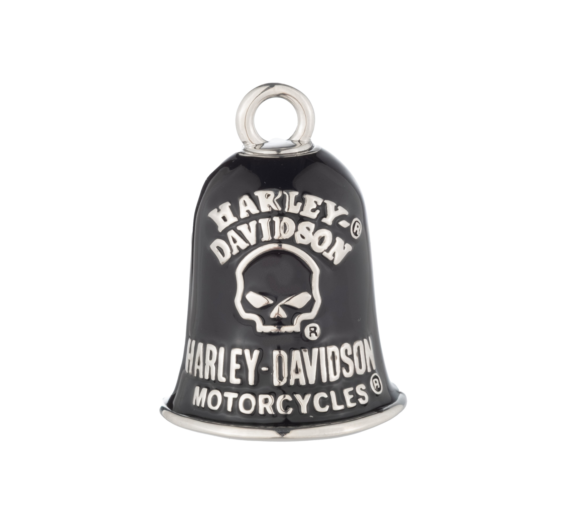 HARLEY-DAVIDSON® WILLIE G SKULL CONTRAST RIDE BELL | Harley