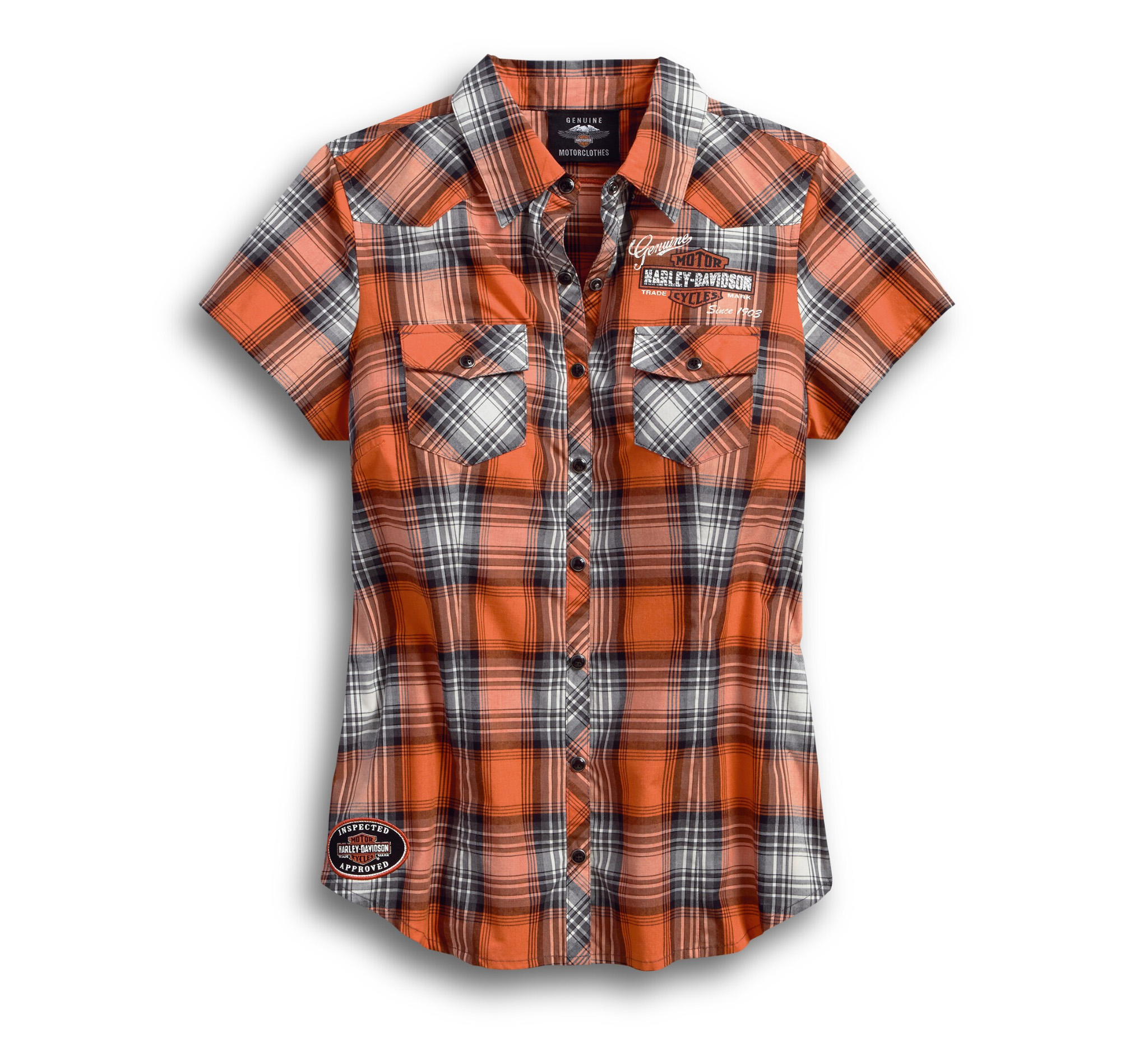 Women's Genuine Oil Can Plaid Shirt