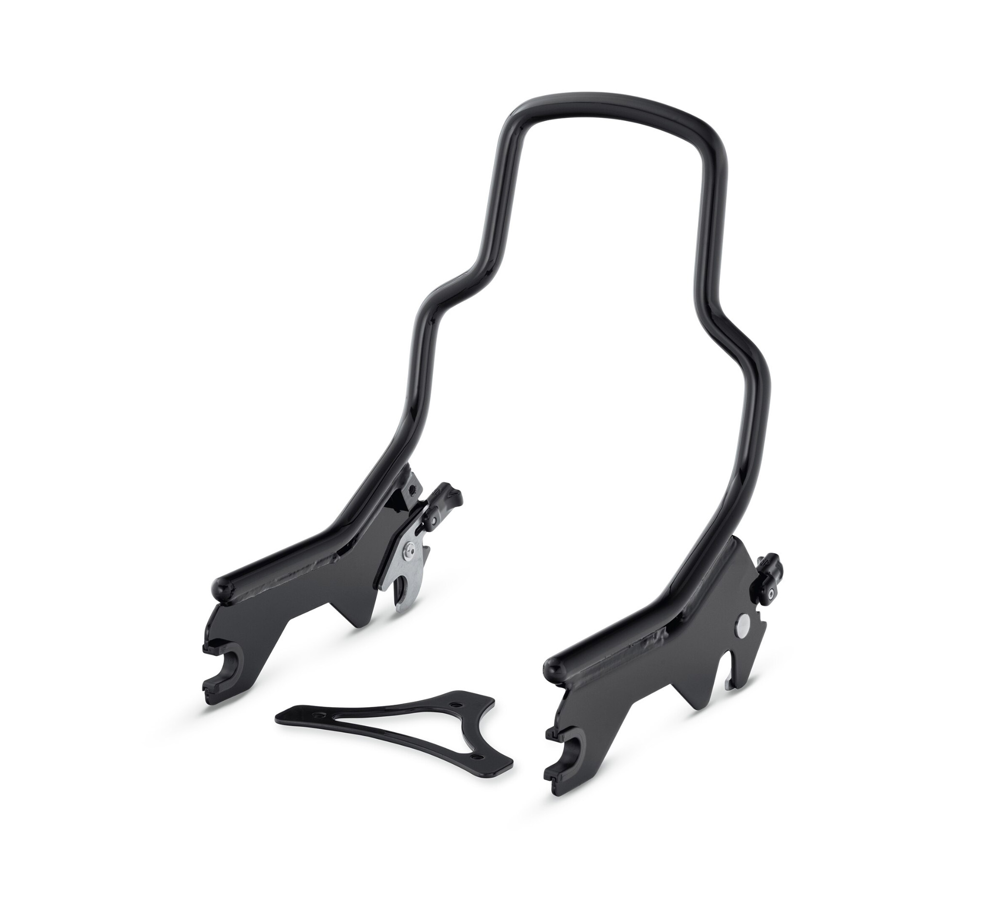 HoldFast Sissy Bar Upright - Short - Gloss Black