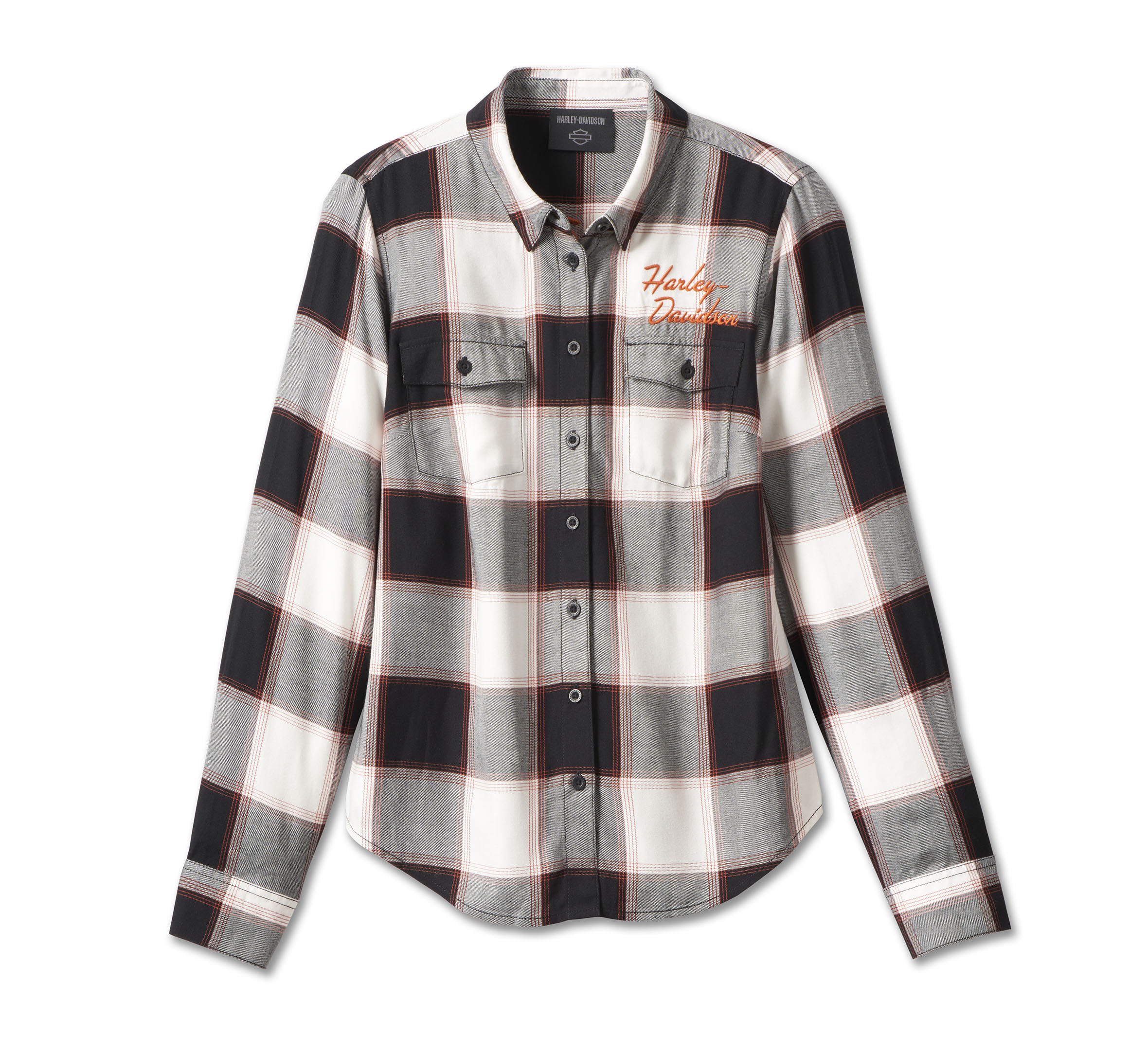 Women's Classic Logo Plaid Shirt