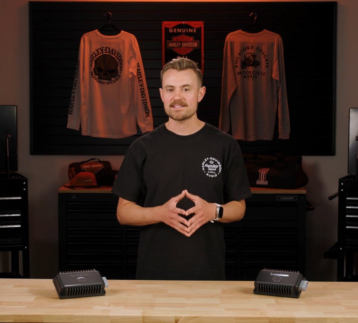 Harley-Davidson Audio powered by Rockford Fosgate - Primary Amplifier - 500W