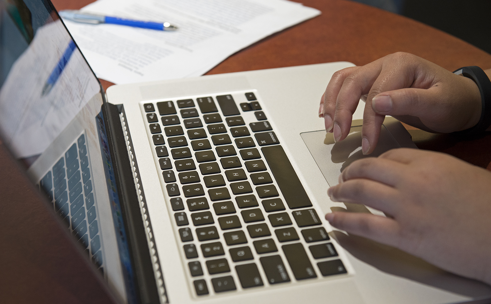 customer on computer