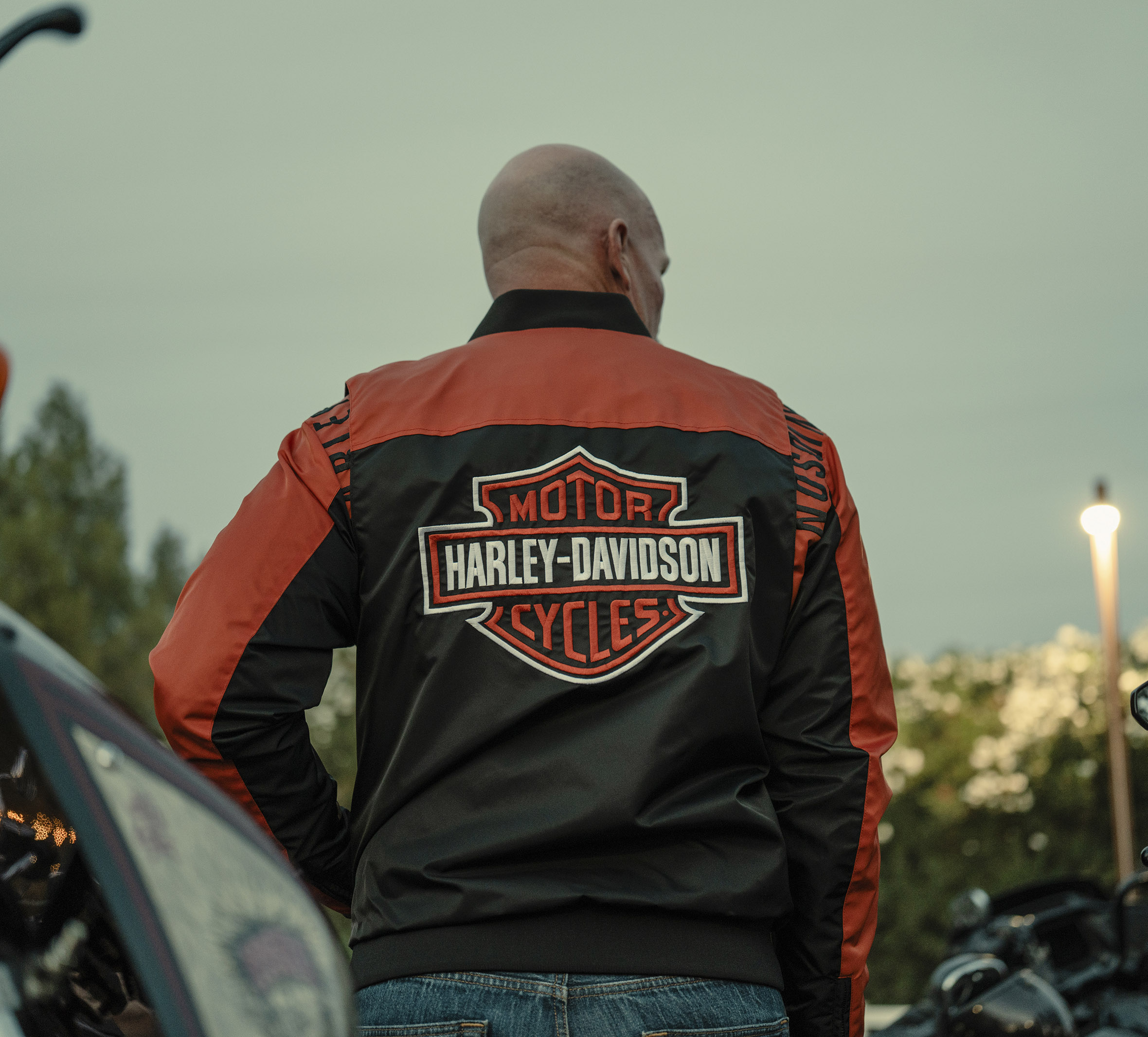 Men's H-D Mainstreet Nylon Bomber Jacket
