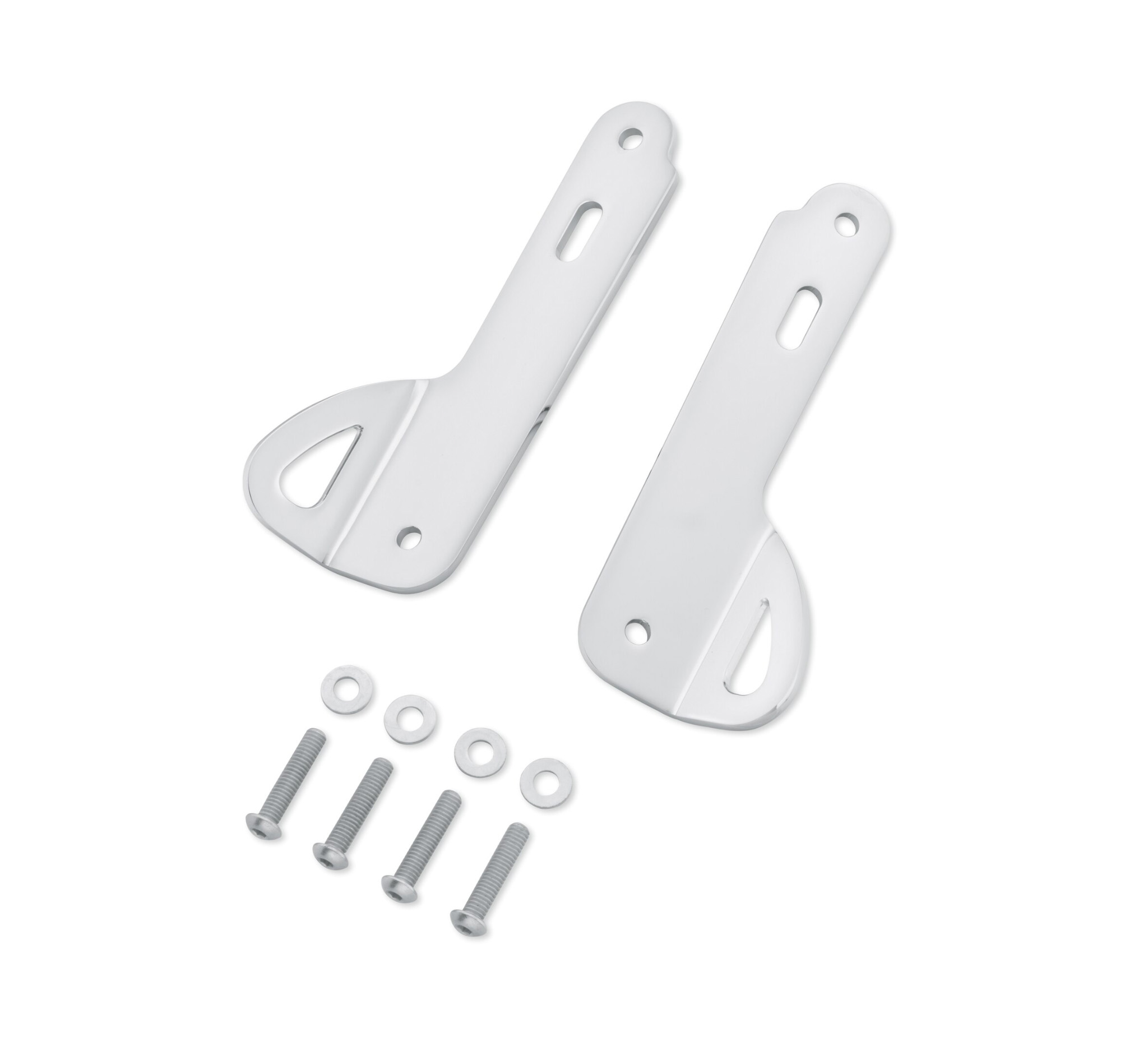 Chrome Tie-Down Brackets