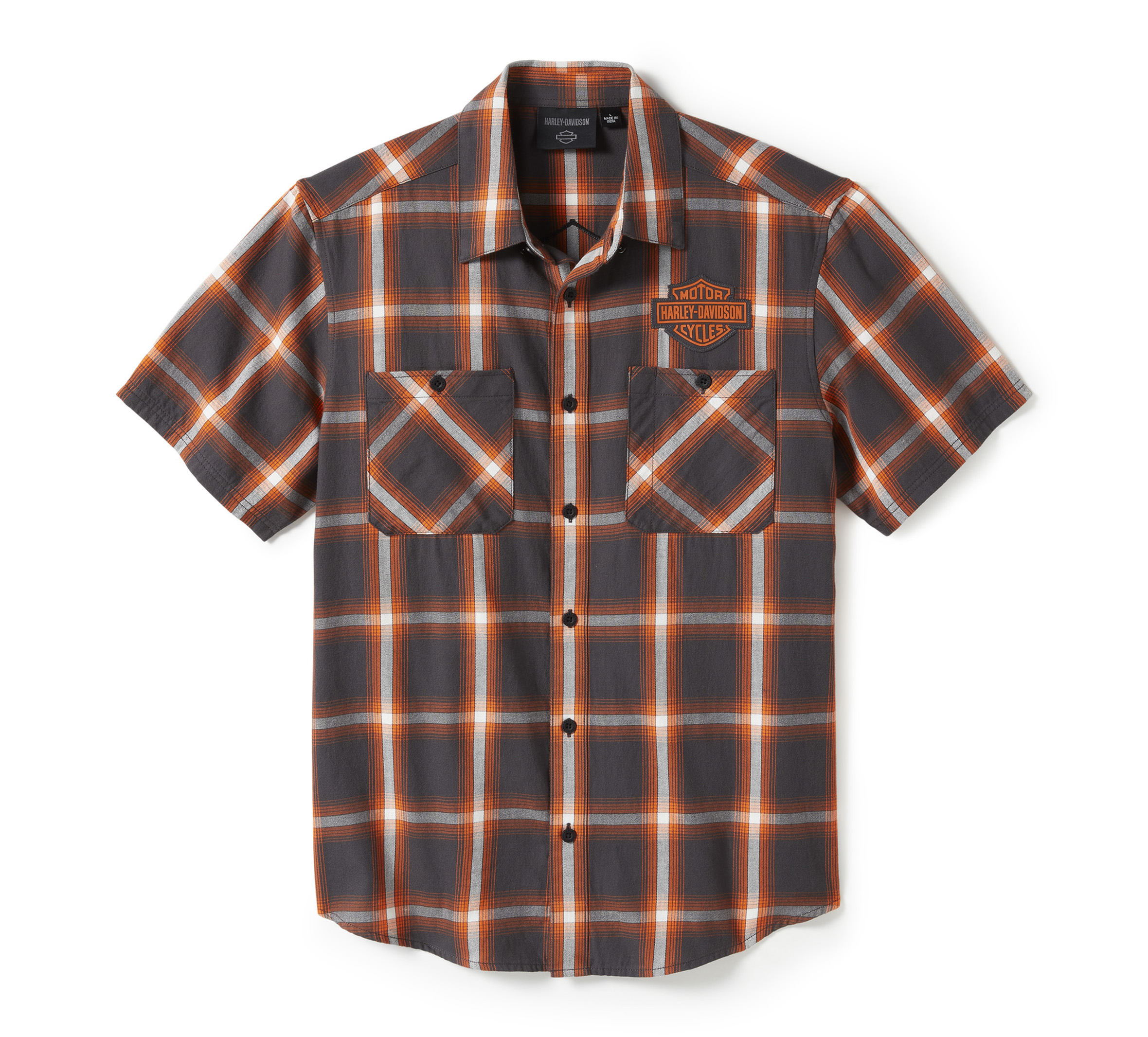 Men's Bar & Shield Staple Short Sleeve Shirt