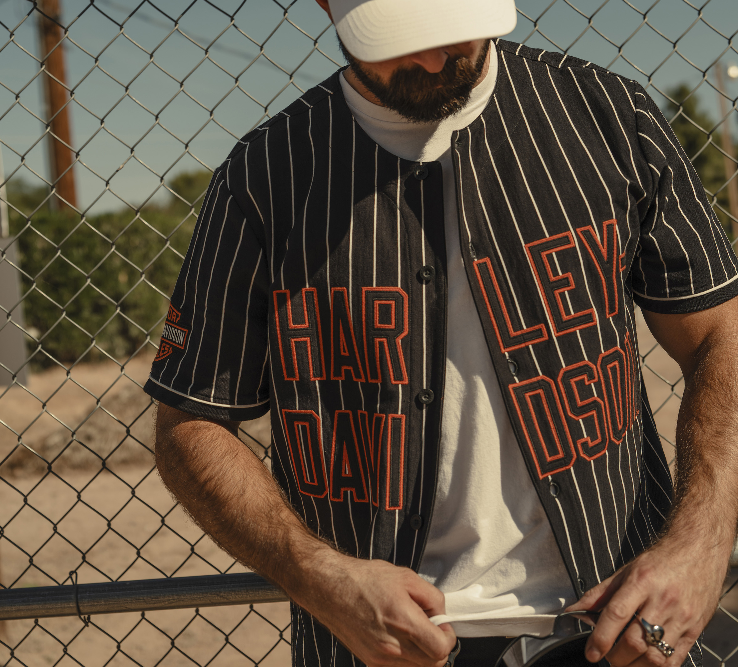 Men's H-D Essential '03 Baseball Jersey | Harley-Davidson USA