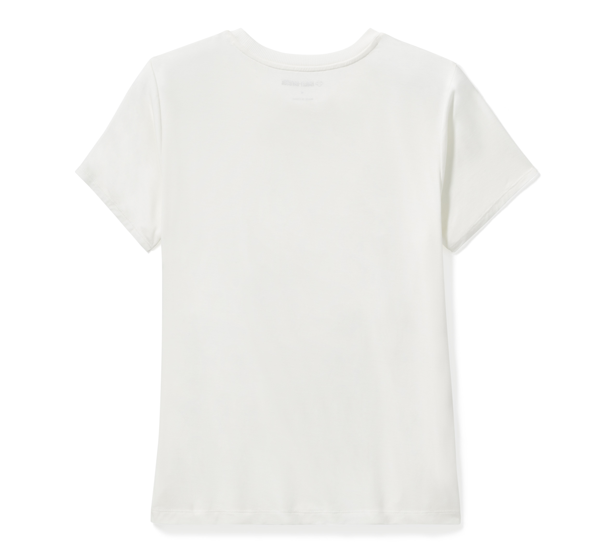 Women's Serpent Rose Bling Crew Neck Tee