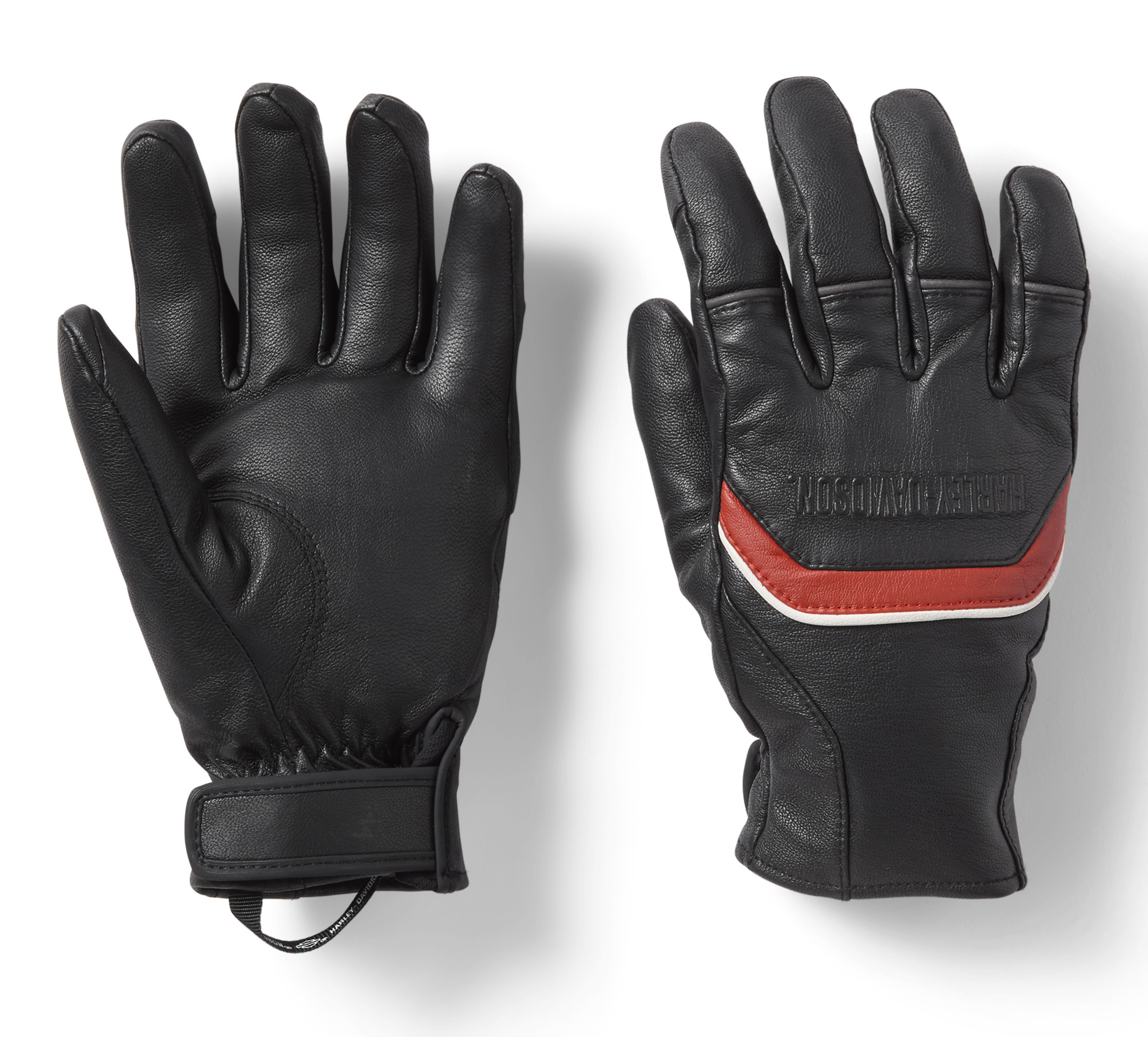 Men's H-D Trenton Leather Riding Gloves