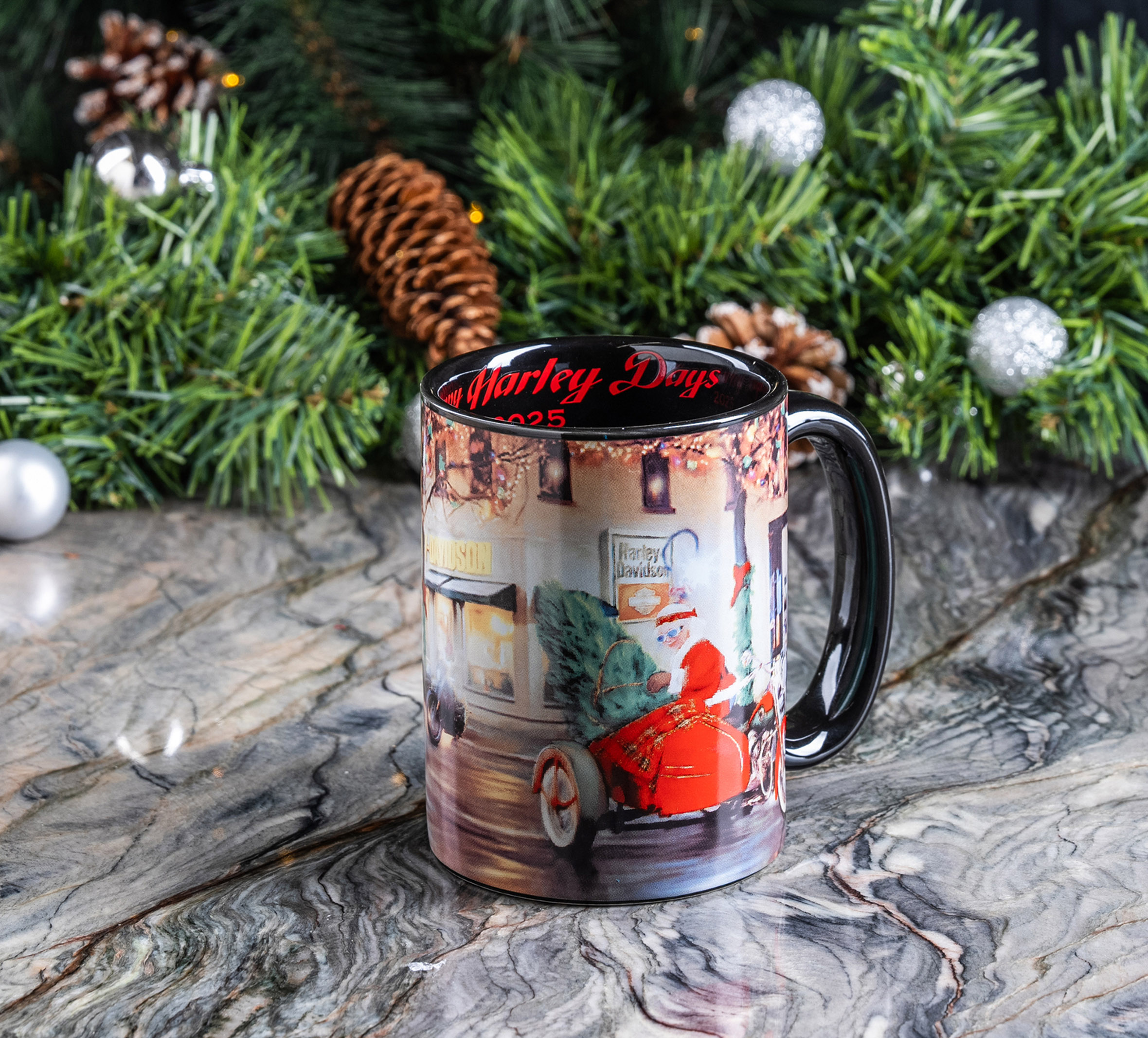 2025 Biker Santa Mug