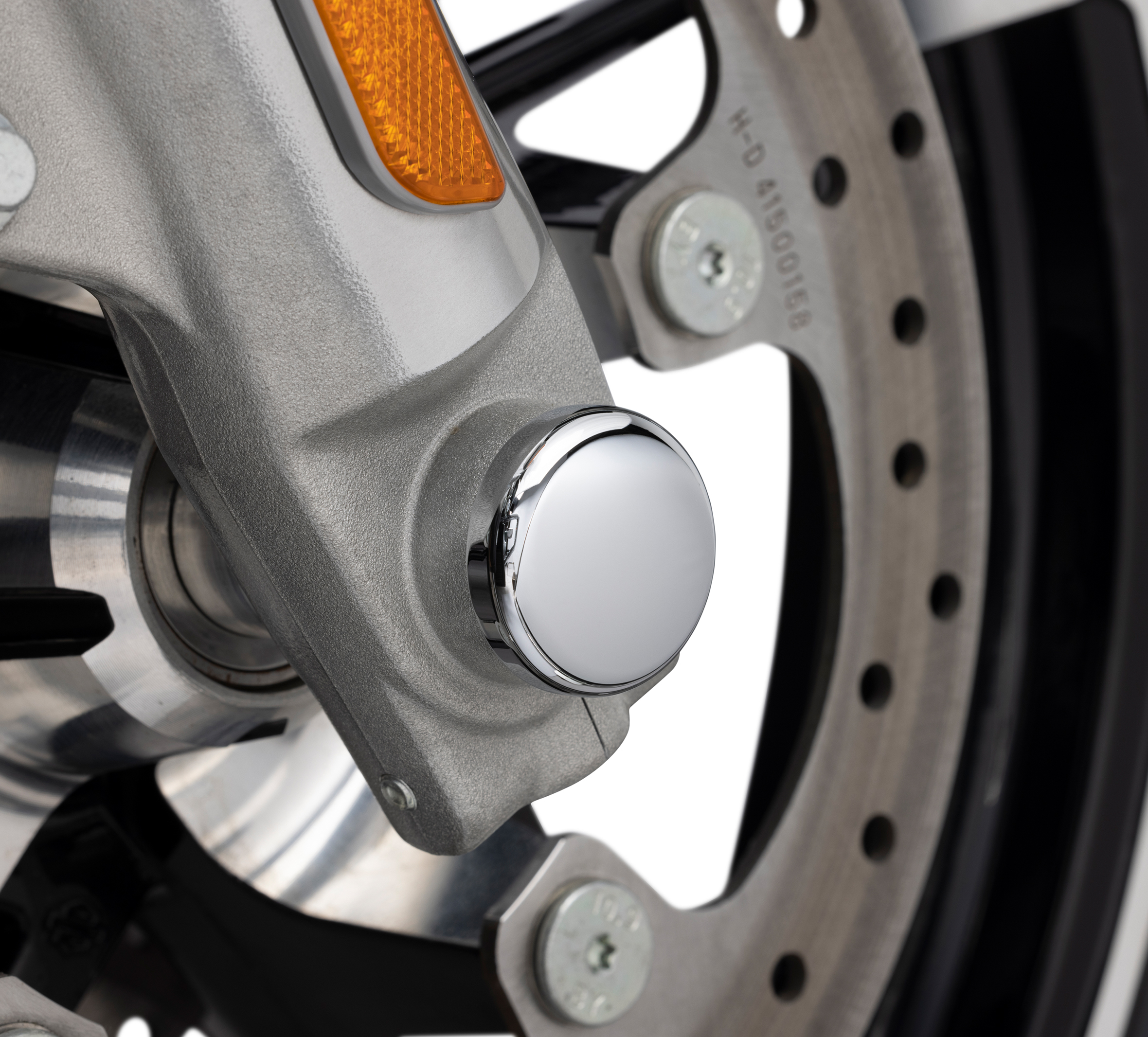 Chrome Front Axle Nut Covers