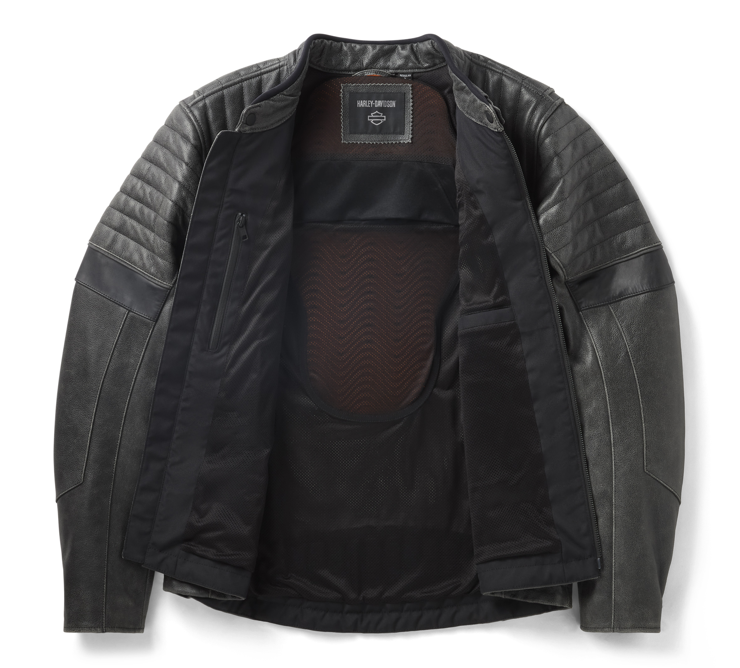 Men's H-D Passing Link III Leather Jacket
