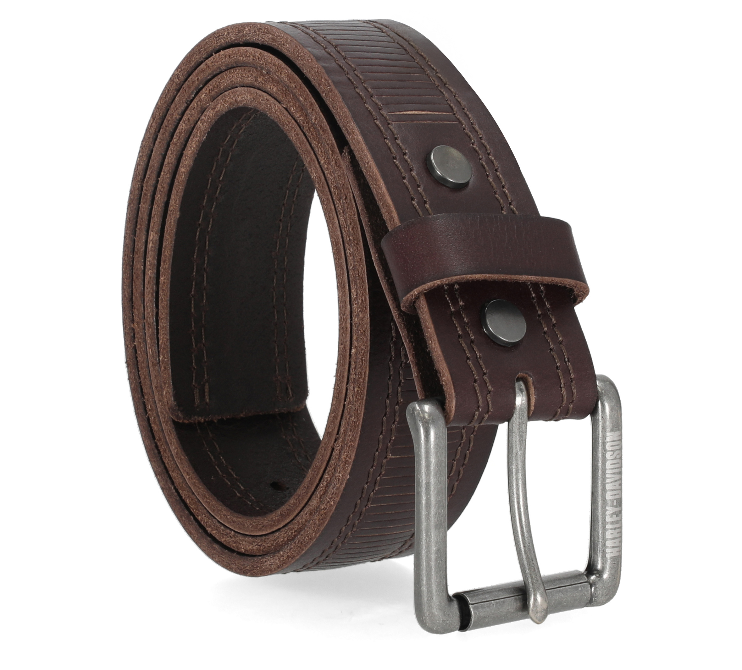 H-D Knife Slice Stitch Belt