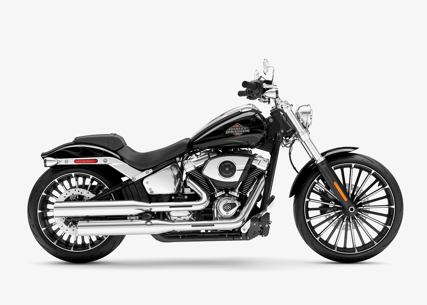 Motorcycle beauty shot