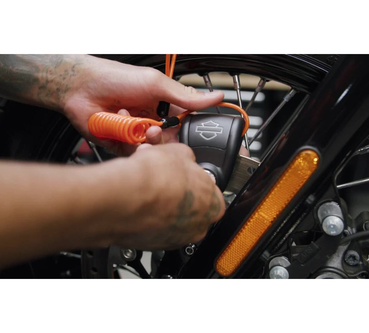 Siren Disc Brake Lock