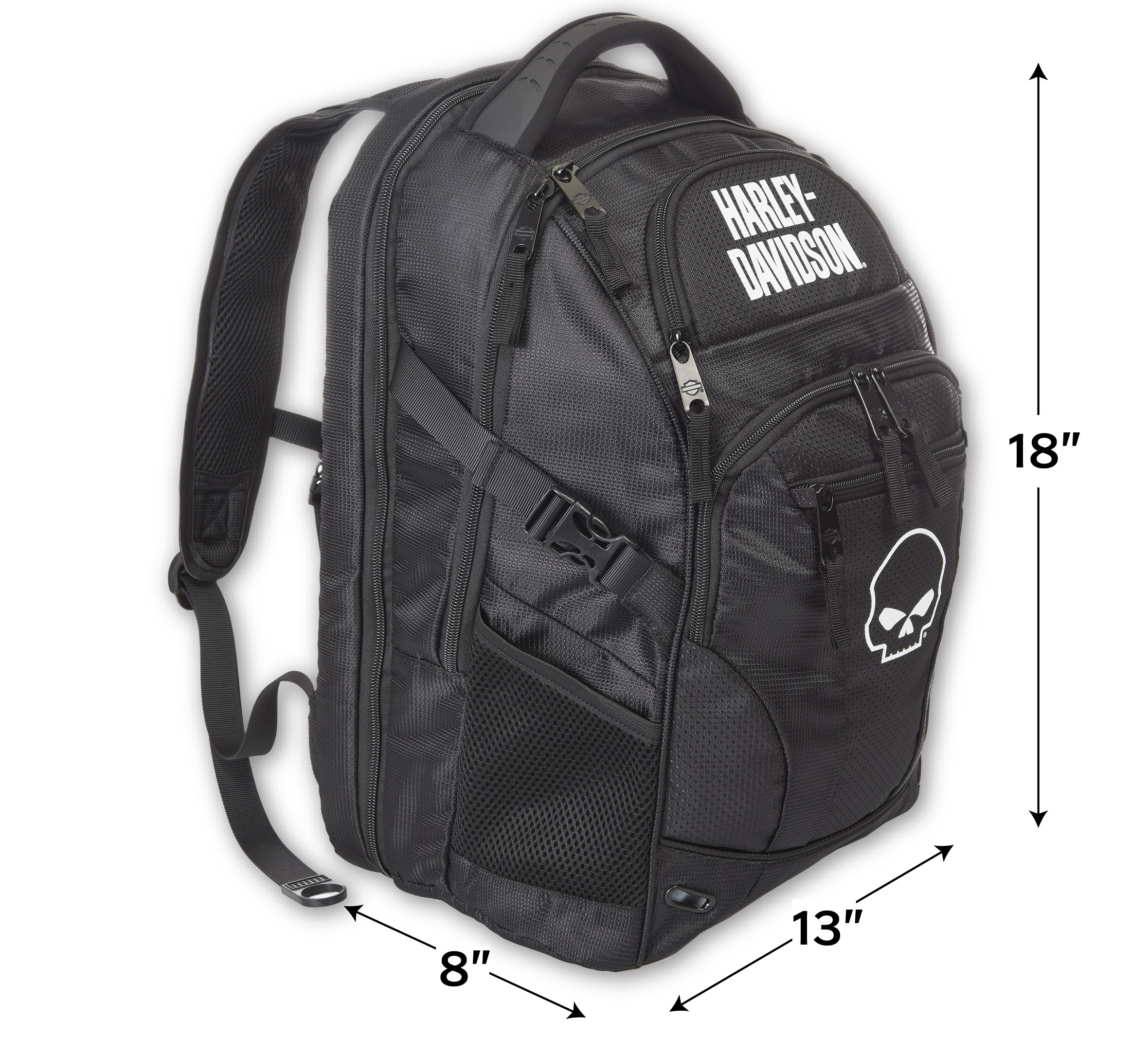 Willie G Logo Renegade II Backpack with USB Port