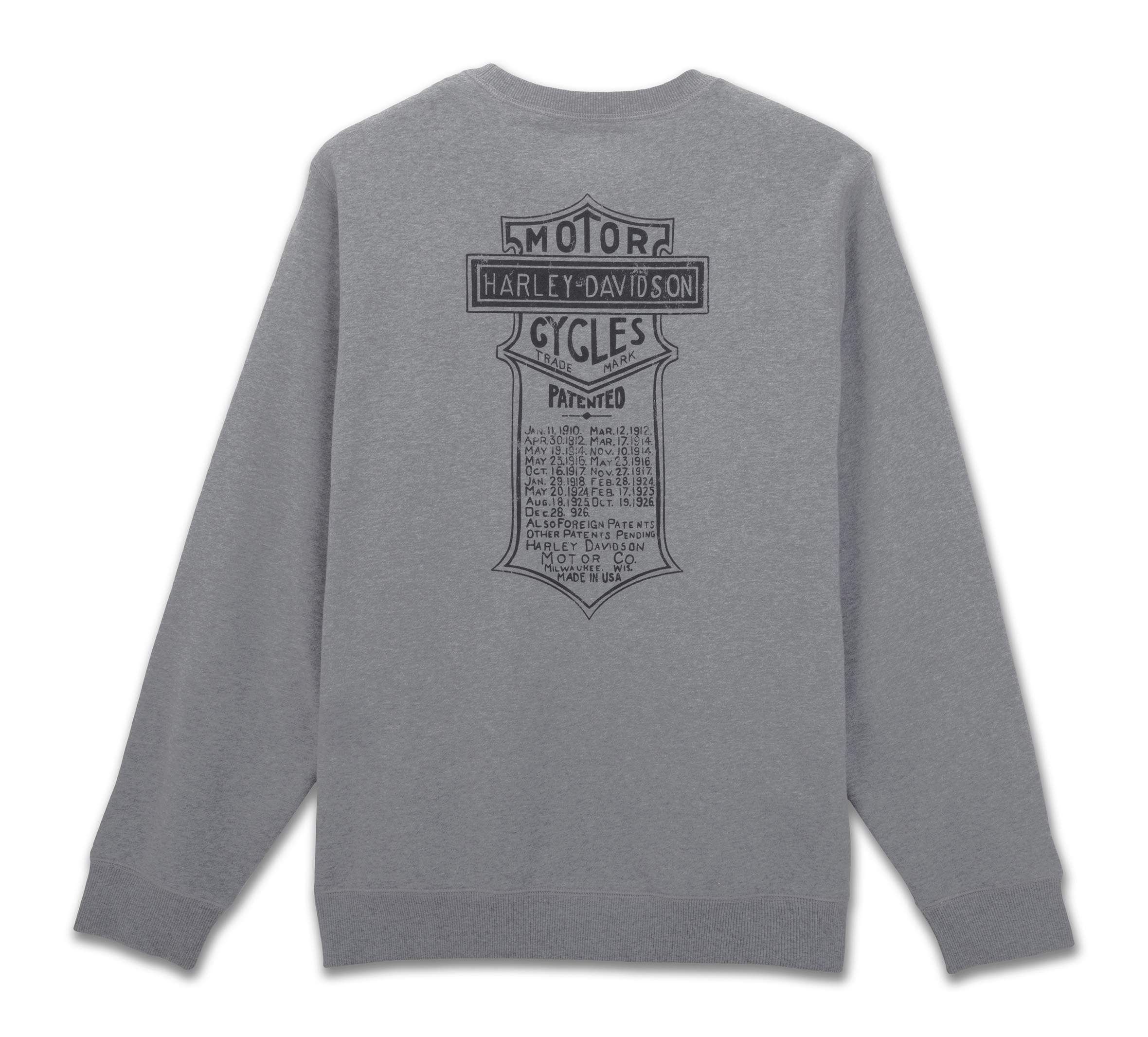 Men's Patent Bar & Shield Midweight Crew