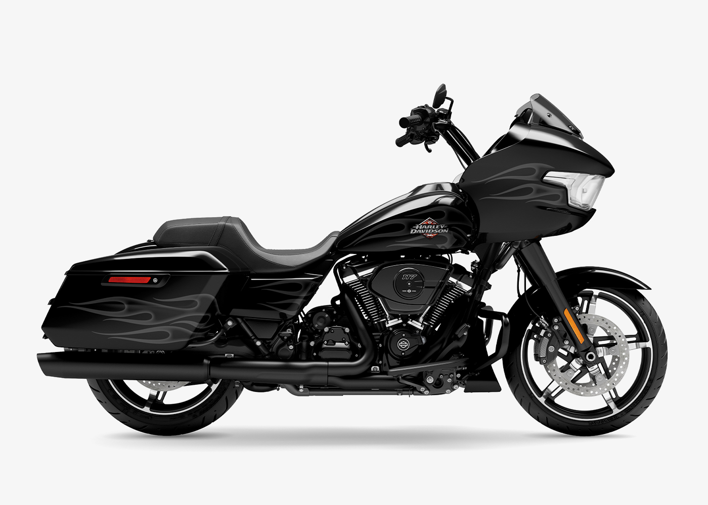 Motorcycle beauty shot