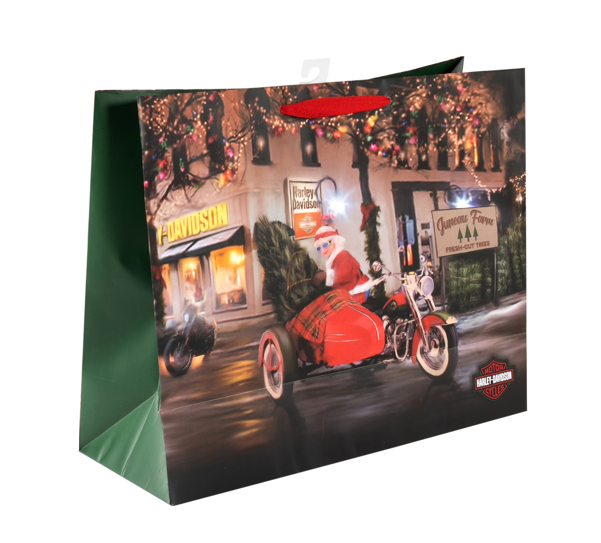 Biker Santa Gift Bag