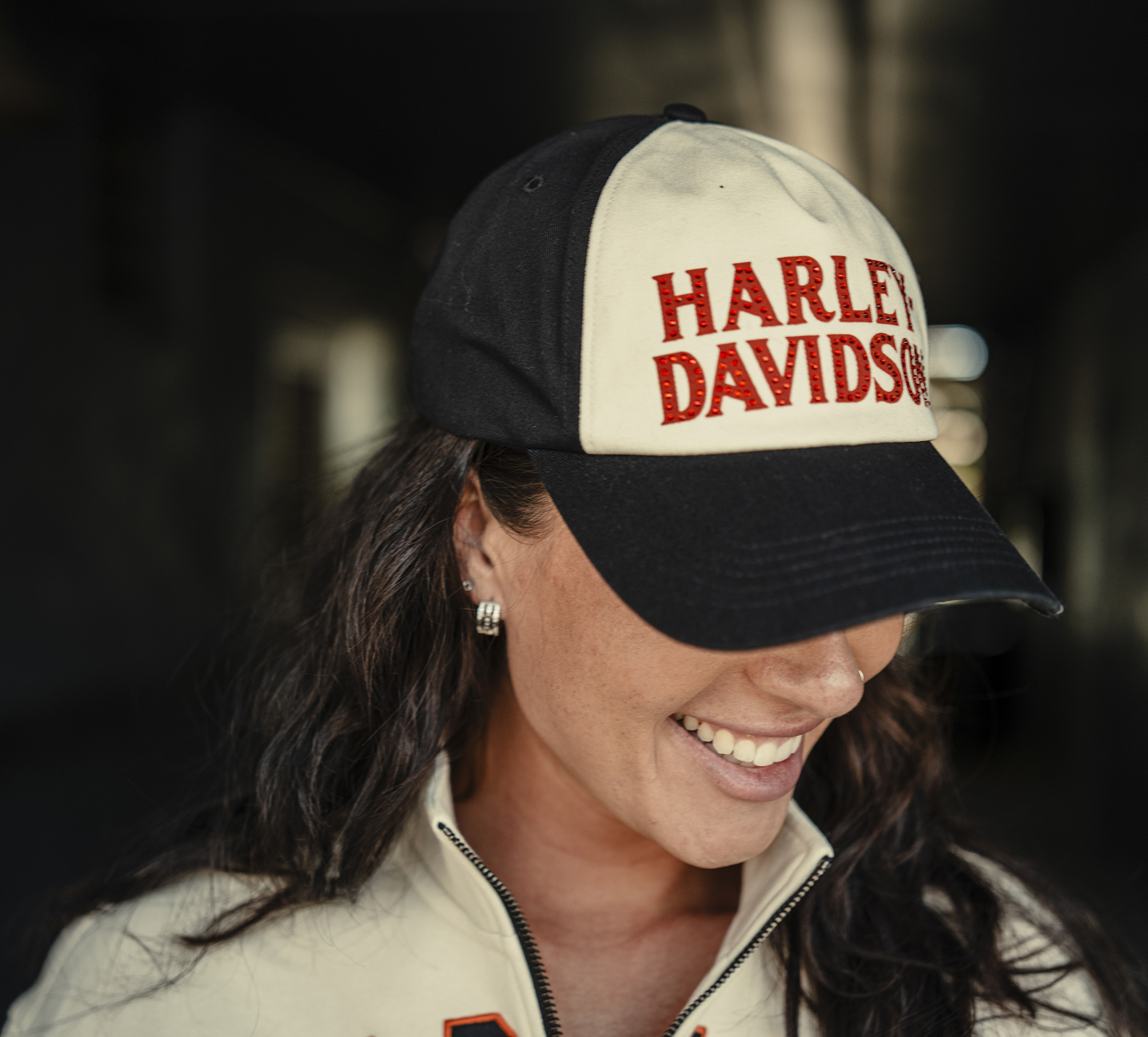 Women's Bling Colorblocked Ballcap | Harley-Davidson USA