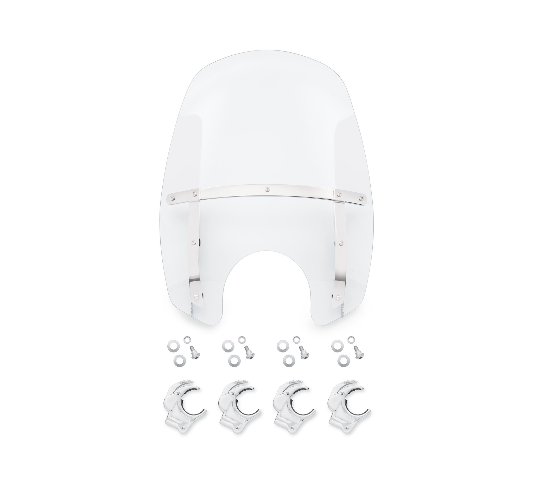 Wind Splitter Quick-Release Compact 18 in. Windshield