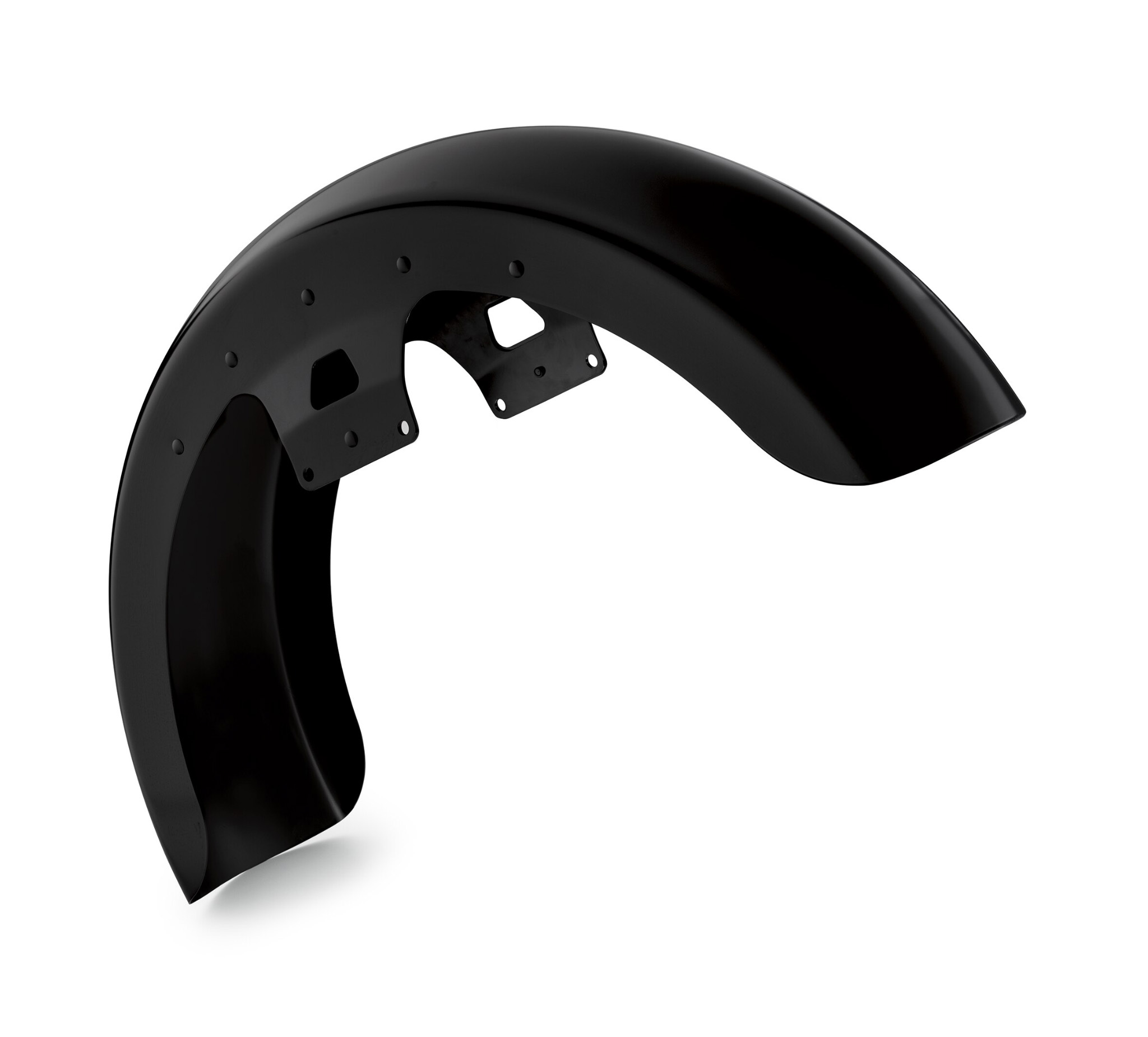 Vivid Black Custom Wrapped Front Fender