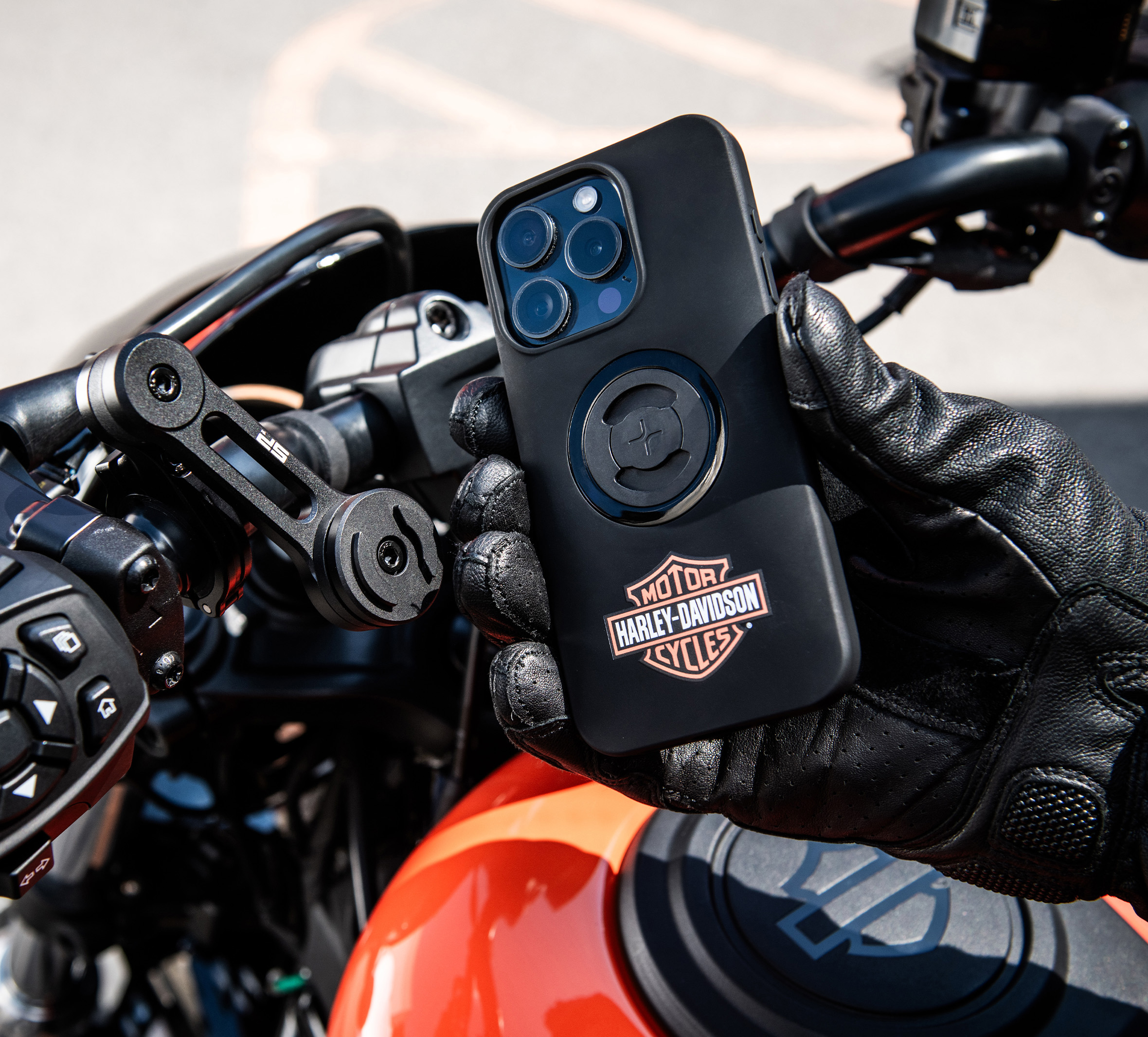 H-D Phone Case - Classic Bar & Shield - Samsung S24