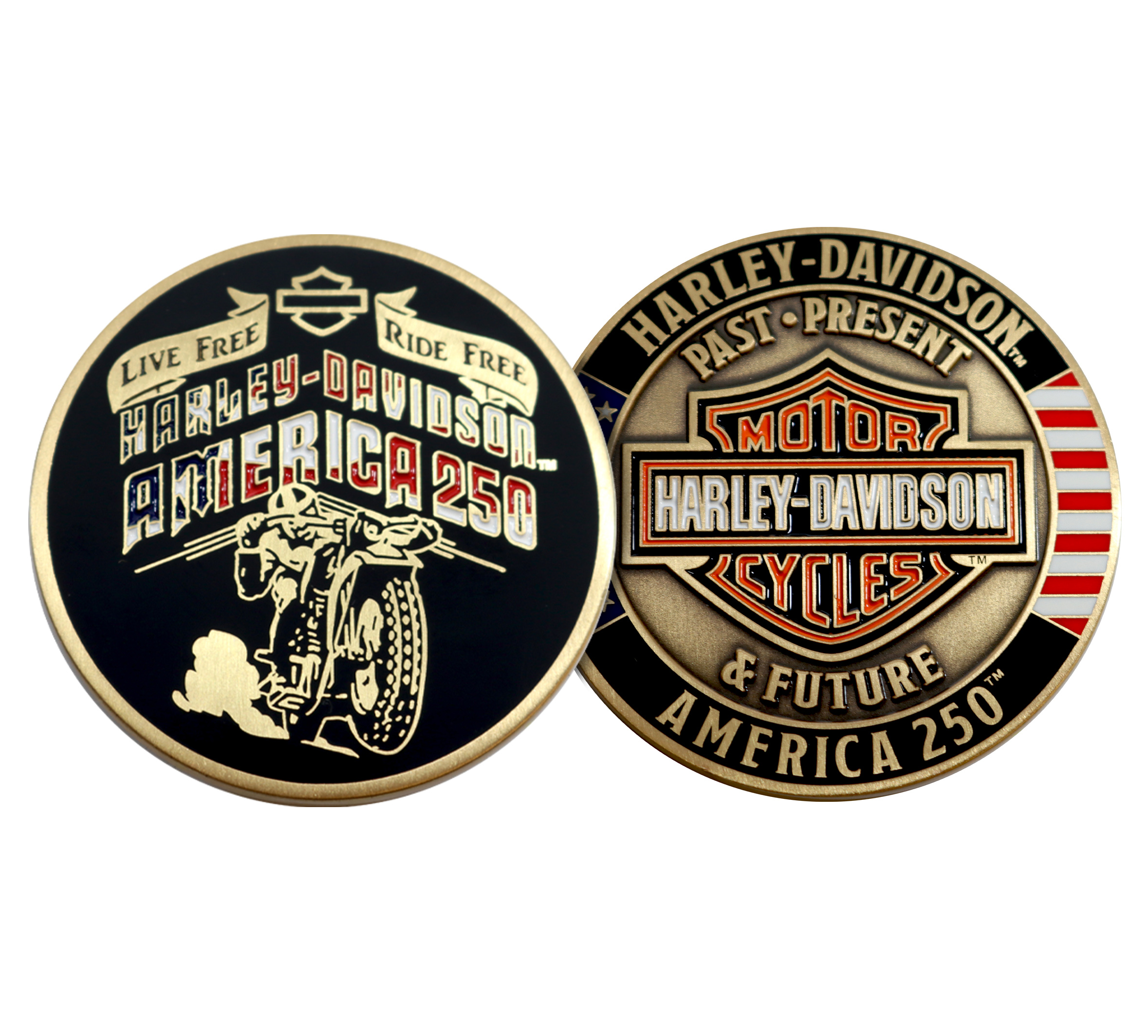 H-D™ America250® Ride Free Series Collector Coin Set