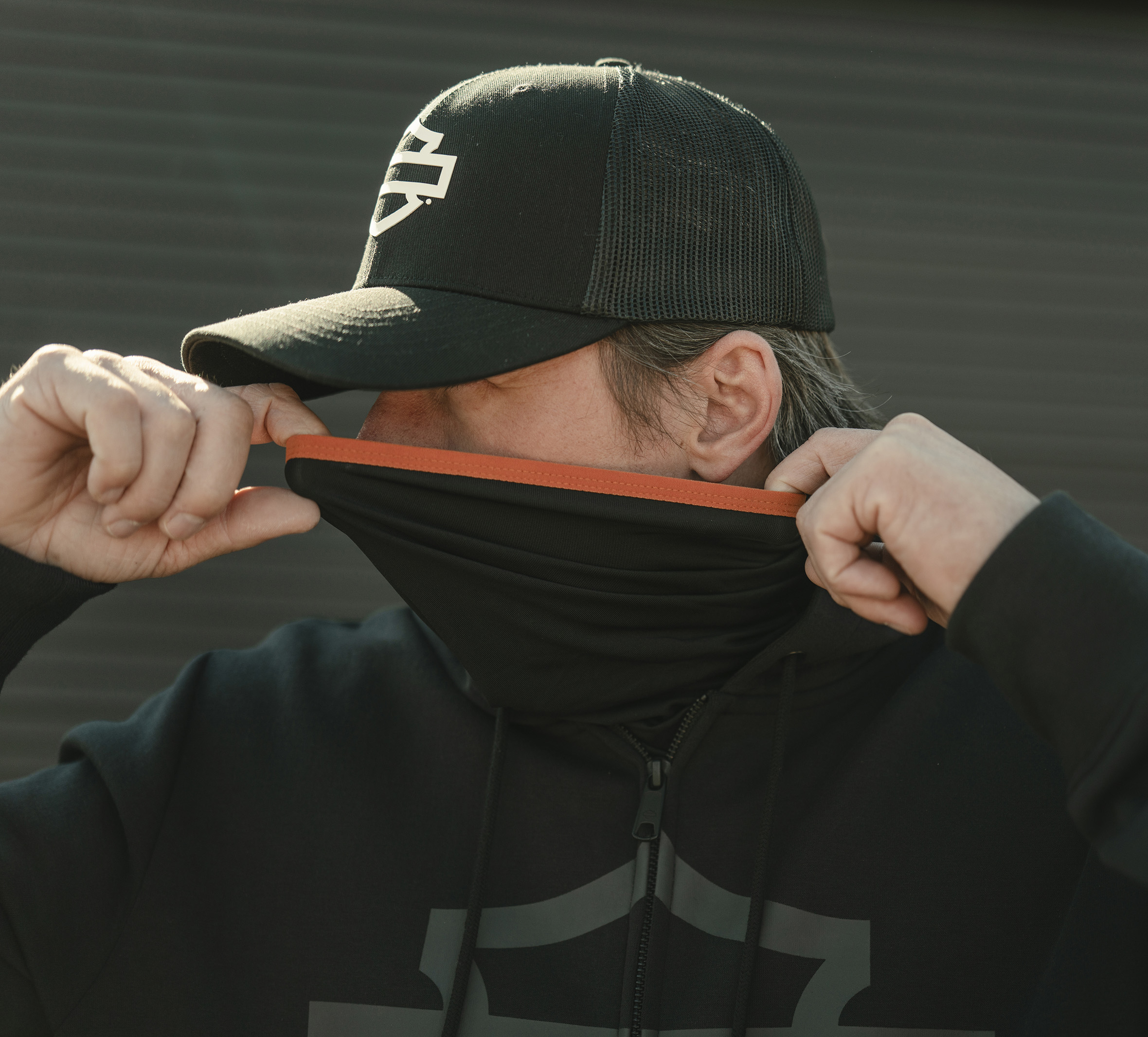 Men's Logo Colorblock Adjustable Trucker Cap | Harley-Davidson USA Men's Logo Colorblock Adjustable Trucker Cap | Harley-Davidson USA