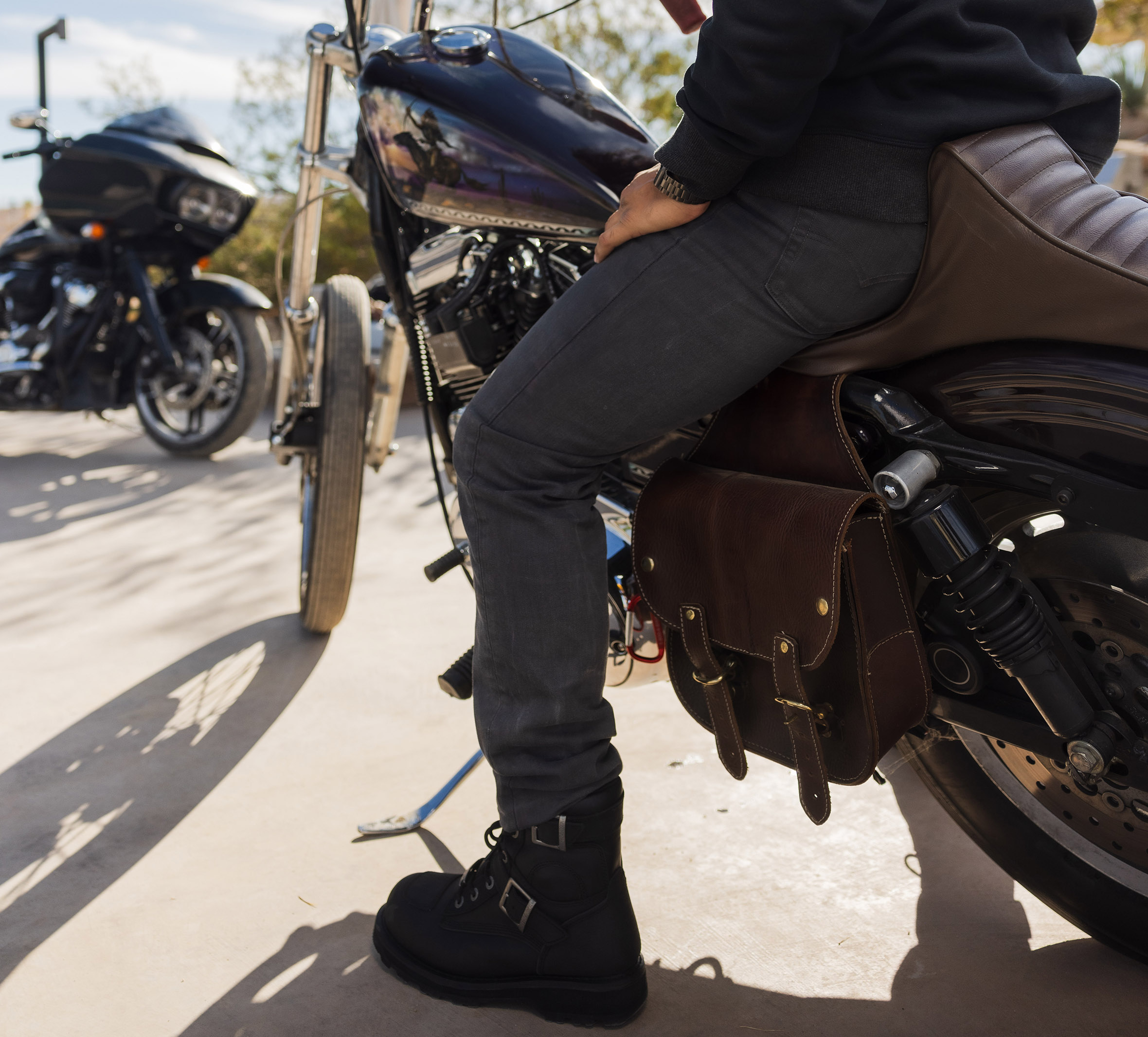 MEN'S BROCKWOOD RIDE DBL BUCKLE / BLACK