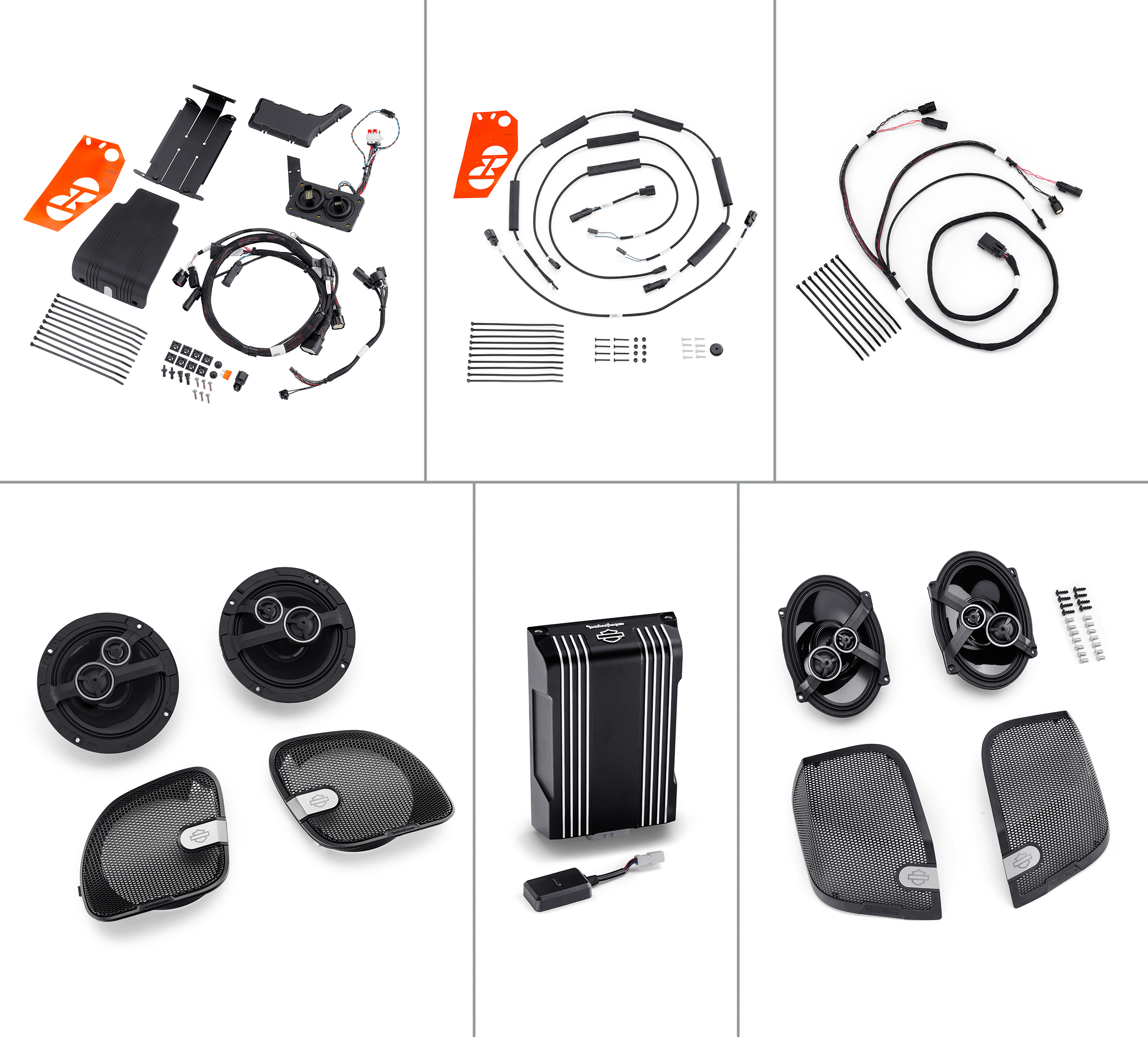 Harley-Davidson Audio powered by Rockford Fosgate - Road Glide Package