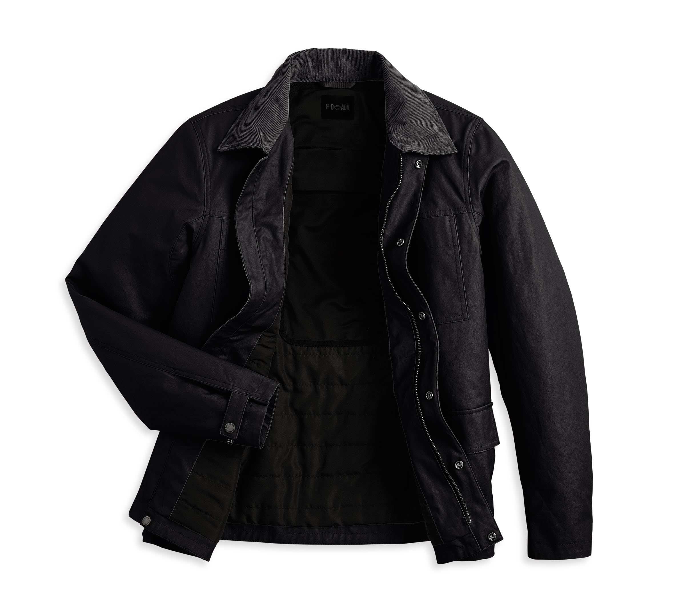Mesa H-D ADV Waxed Riding Jacket para hombre