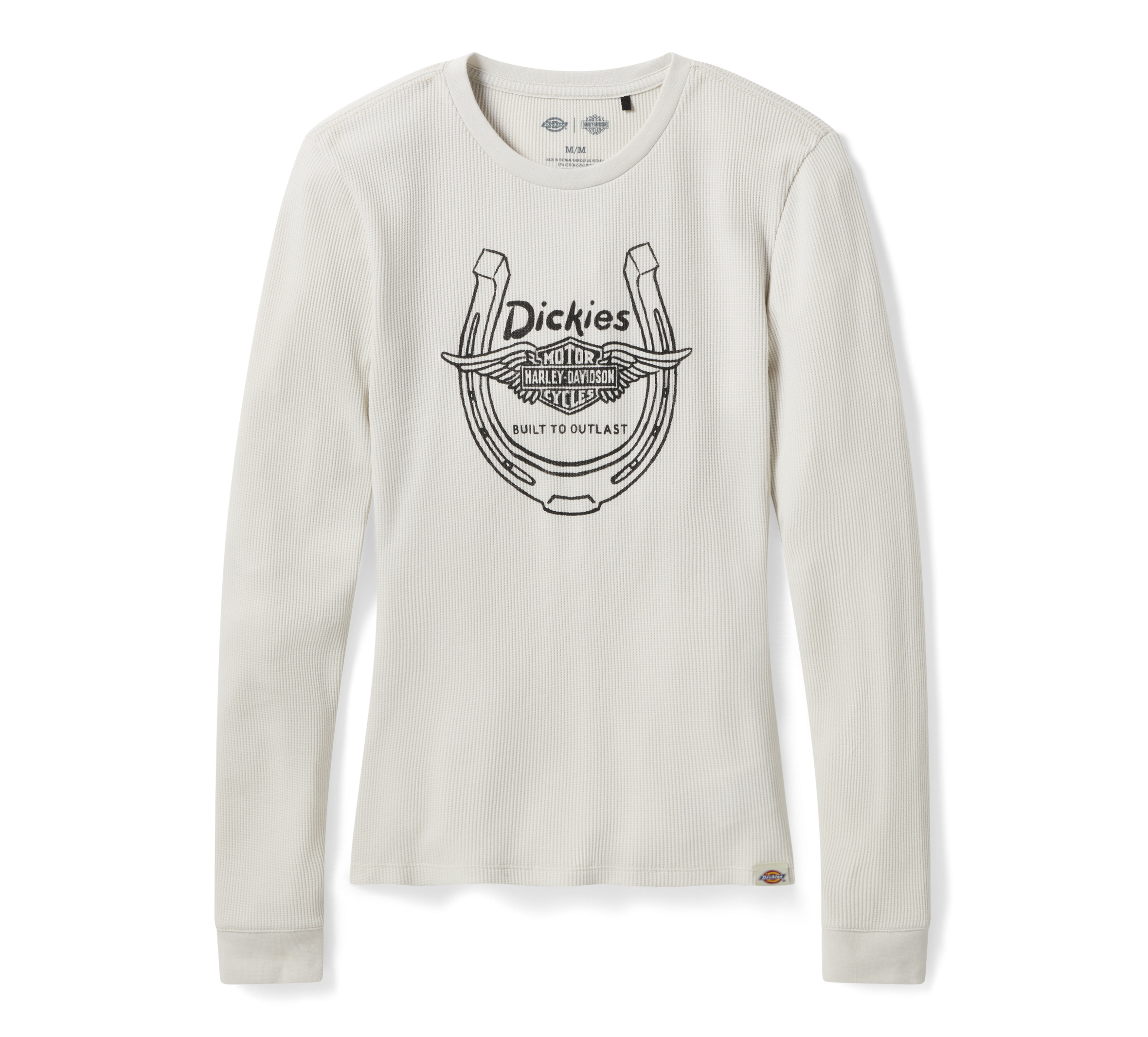 Women's Dickies x H-D Winged Horseshoe Thermal Long Sleeve
