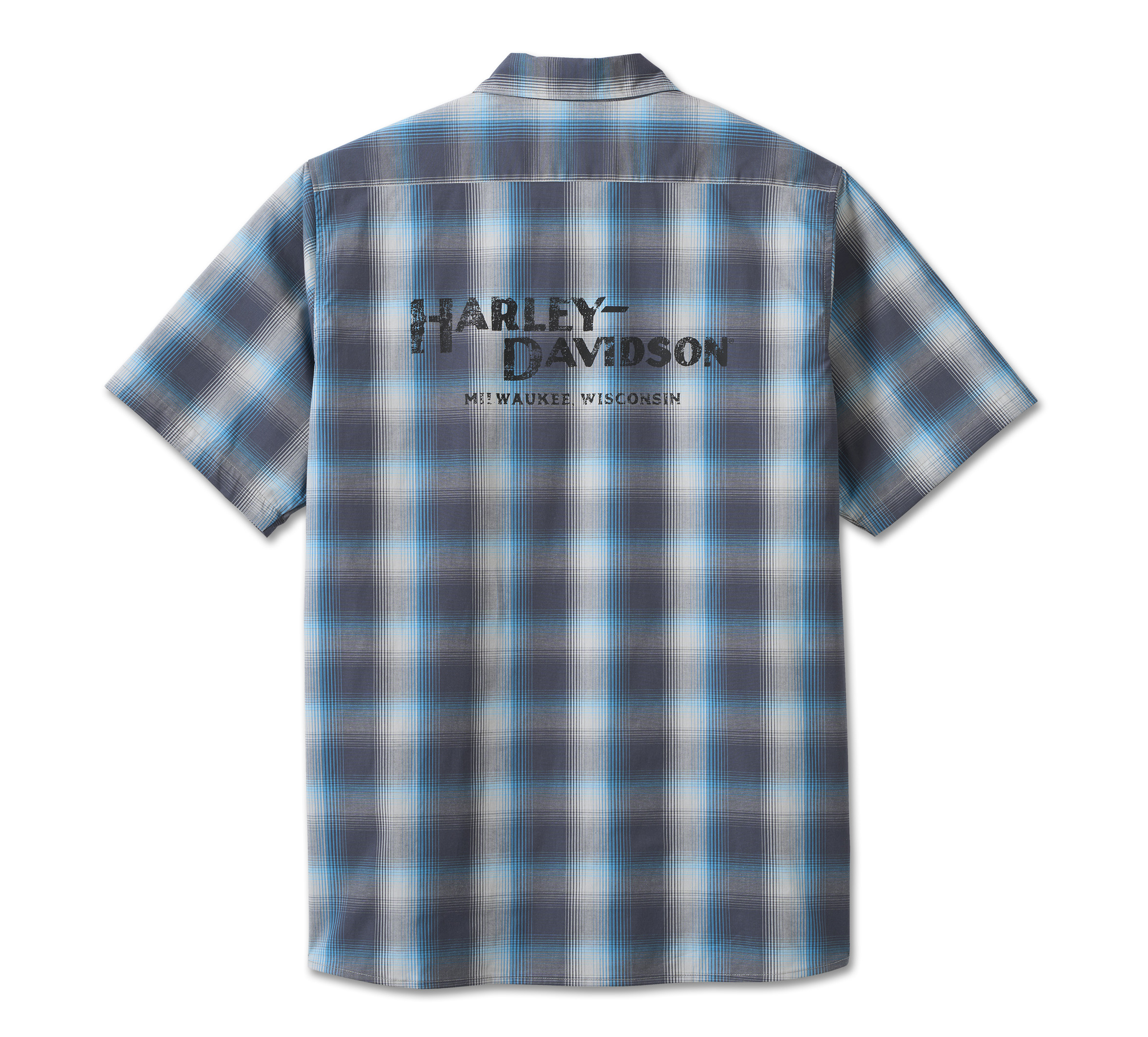 Men's Plaid H-D Font Work Shirt | Harley-Davidson USA