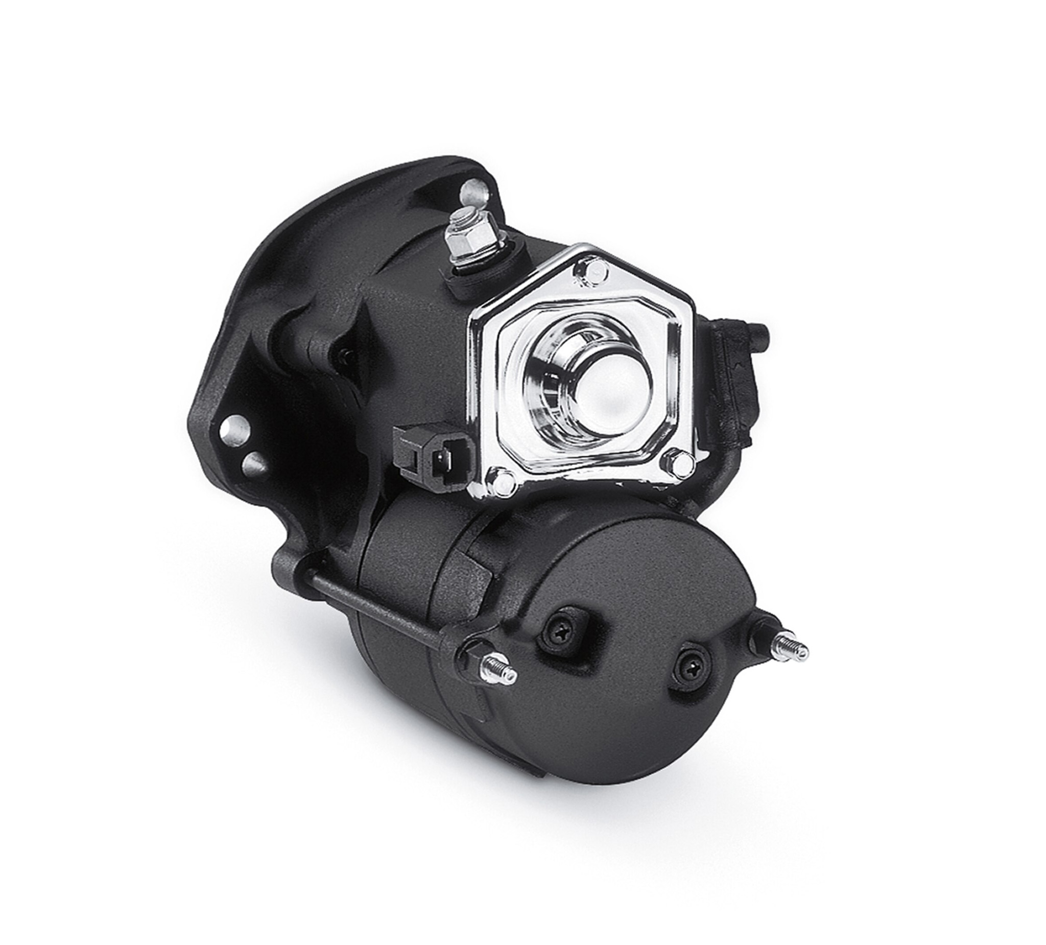 Chrome Starter Solenoid Cover Kit