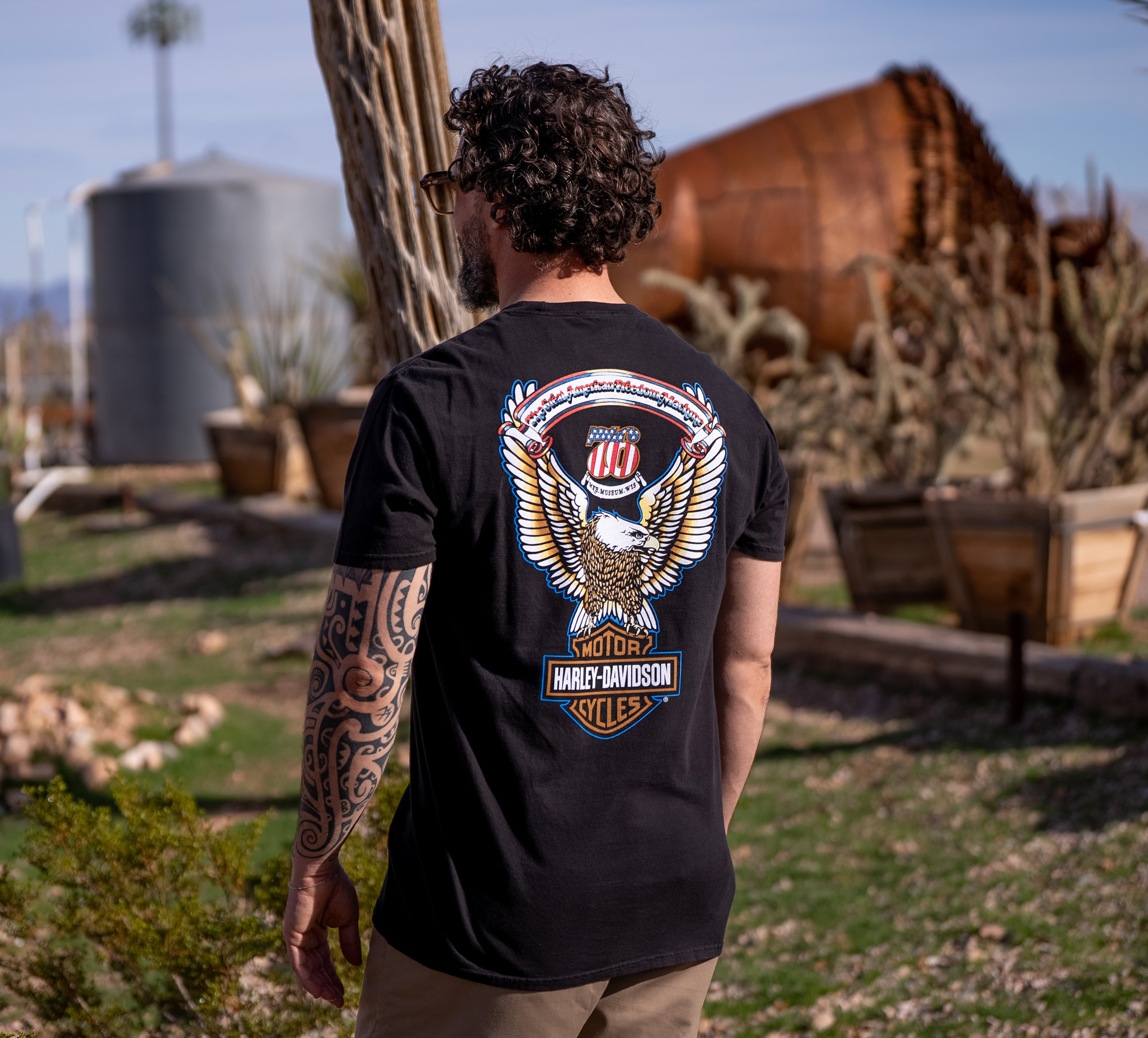 Men's Great American Freedom Machine Tee