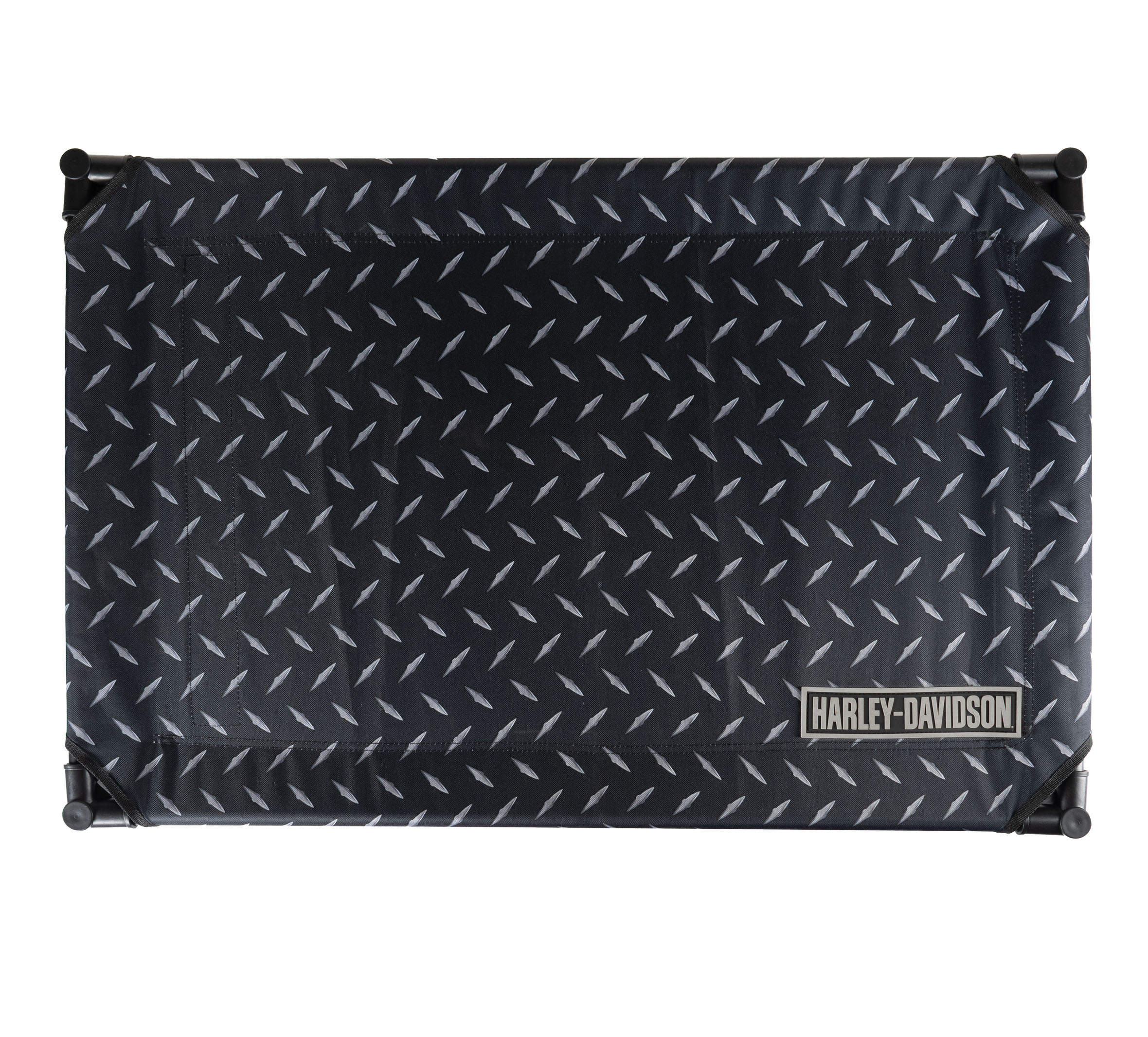 Diamond Plate Elevated Pet Bed