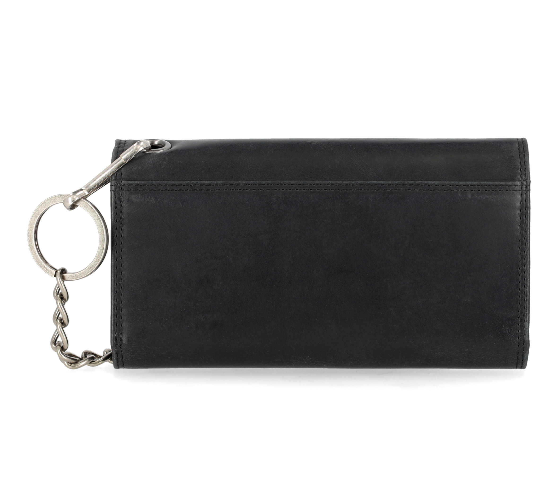 Nailhead Open Bar & Shield Trucket Wallet with Chain | Harley