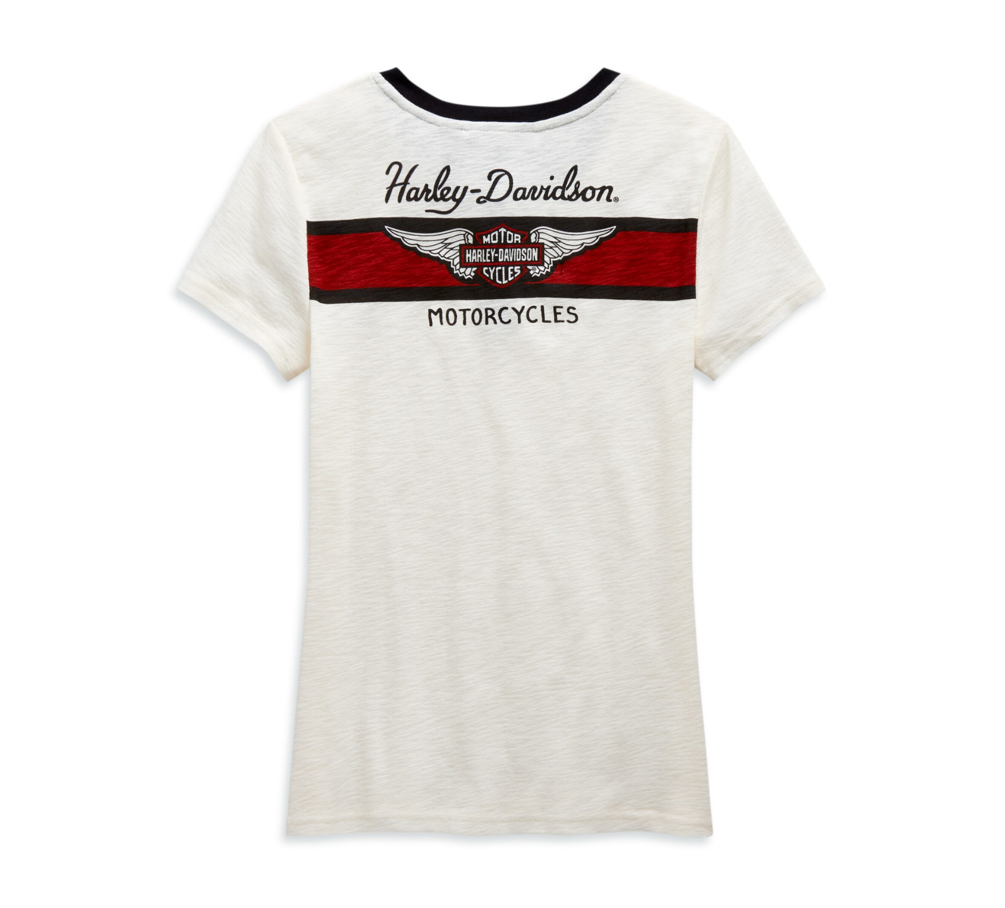 Women's Winged Logo Short Sleeve Henley